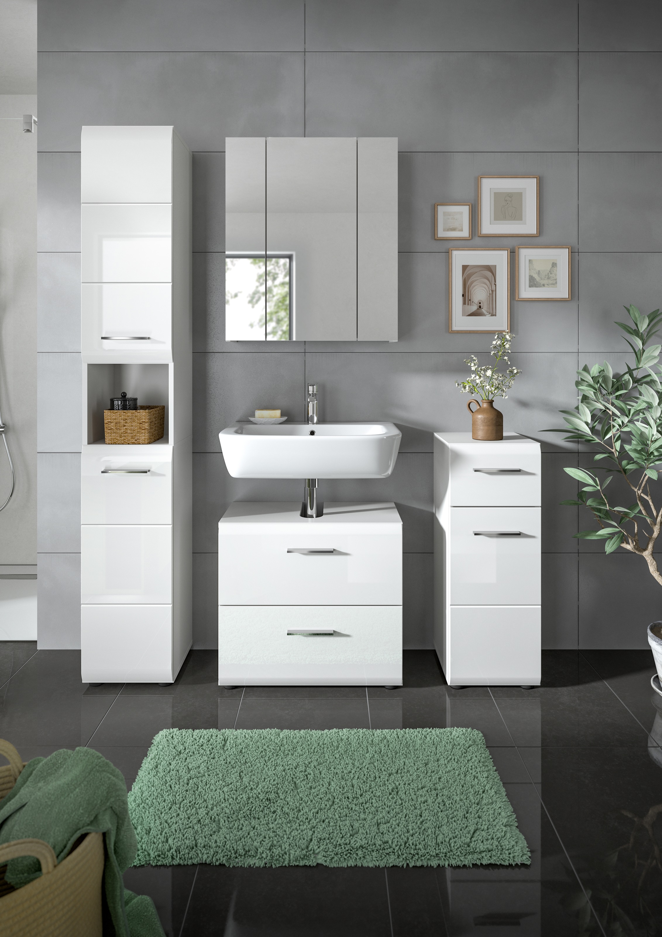 INOSIGN Ensemble de salle de bains Set, 4 cuis tlg.