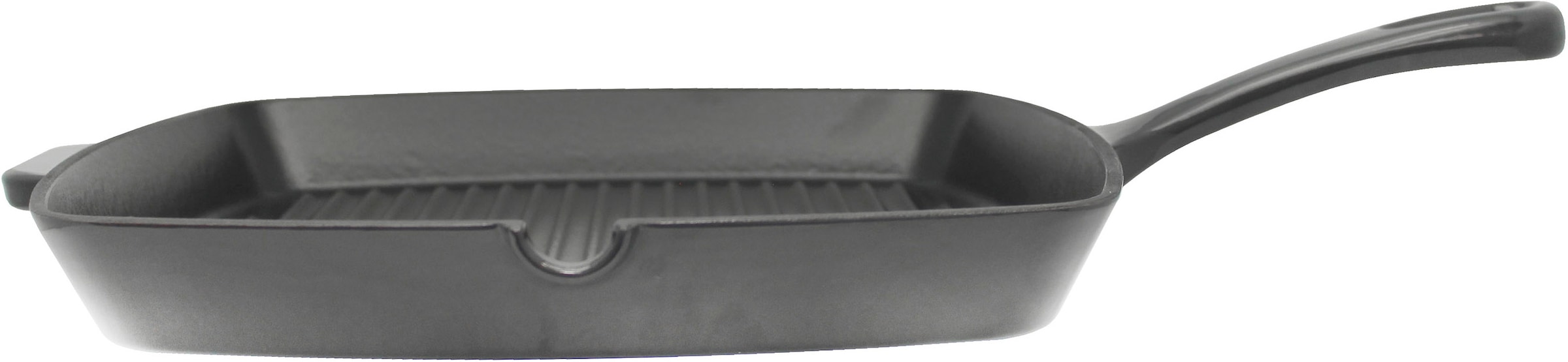 Elo Poêle à griller »Gusseisen Pfanne Ø 28 cm« Fonte 1 tlg. Émaillé à l'extérieur