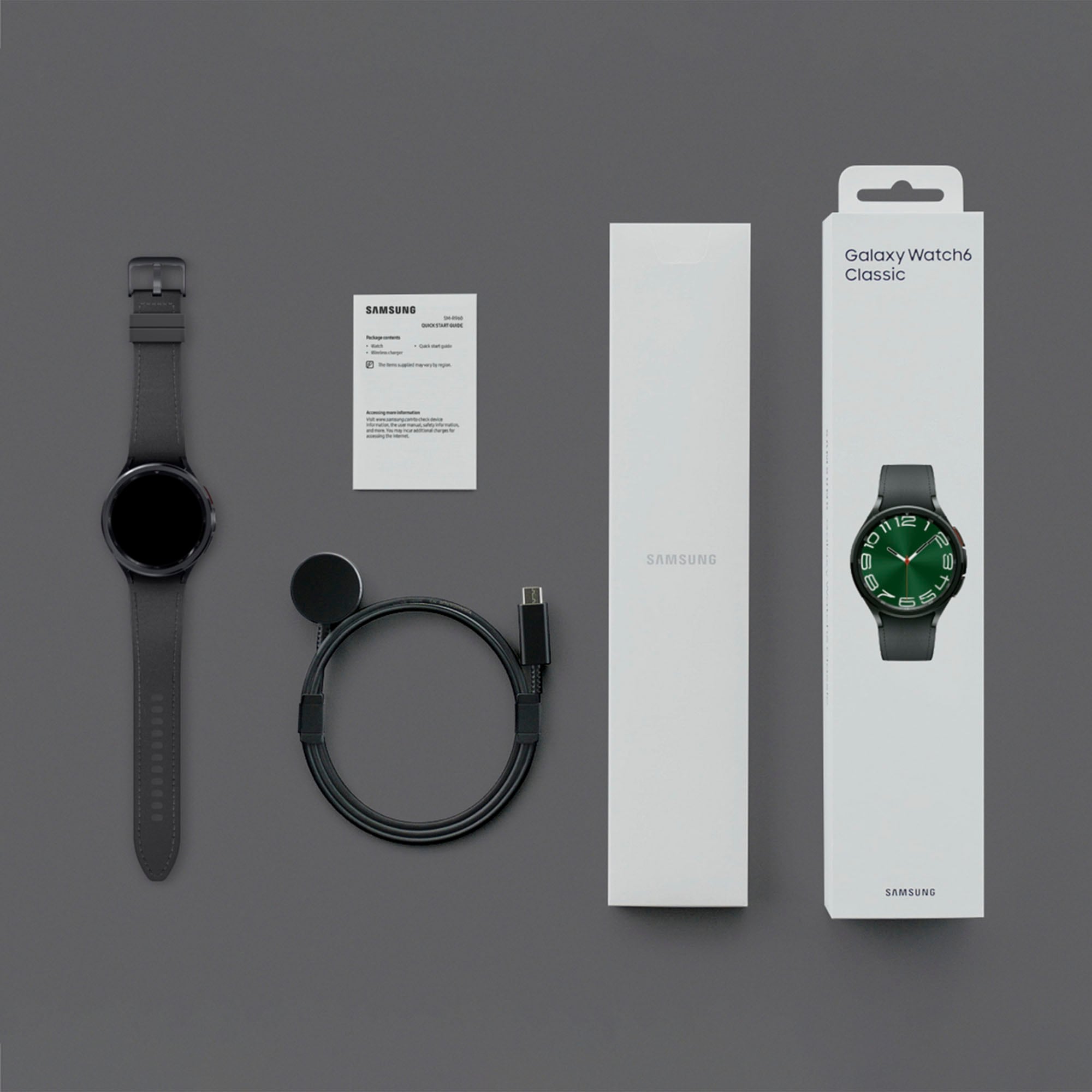 Samsung Smartwatch »Galaxy Watch 6 Classic«, (3'73 cm / 1'5 Zoll), Wear OS by Samsung, 16 GB