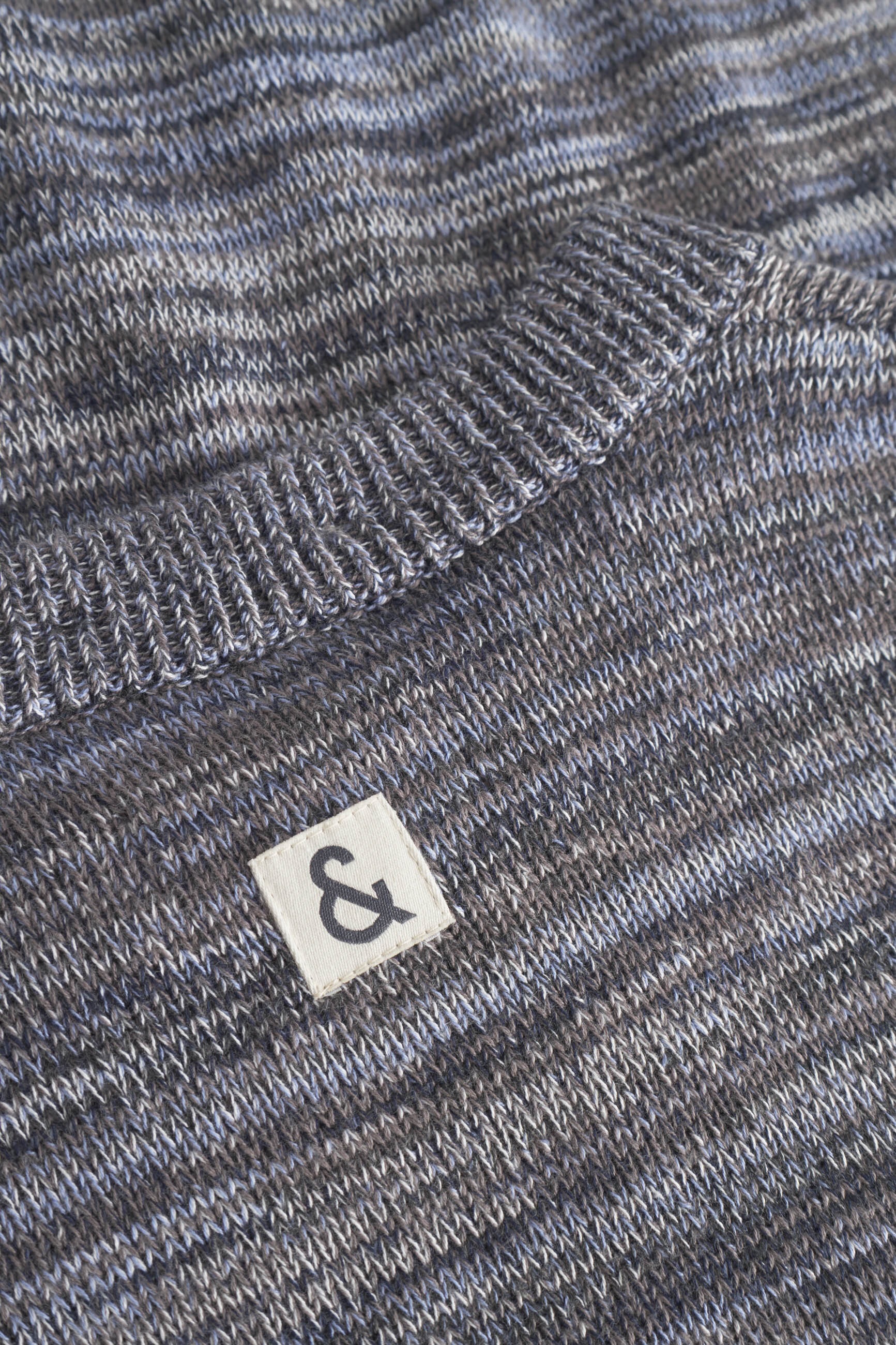 colours & sons Strickpullover »colours & sons Pullover Roundneck Mouliné«