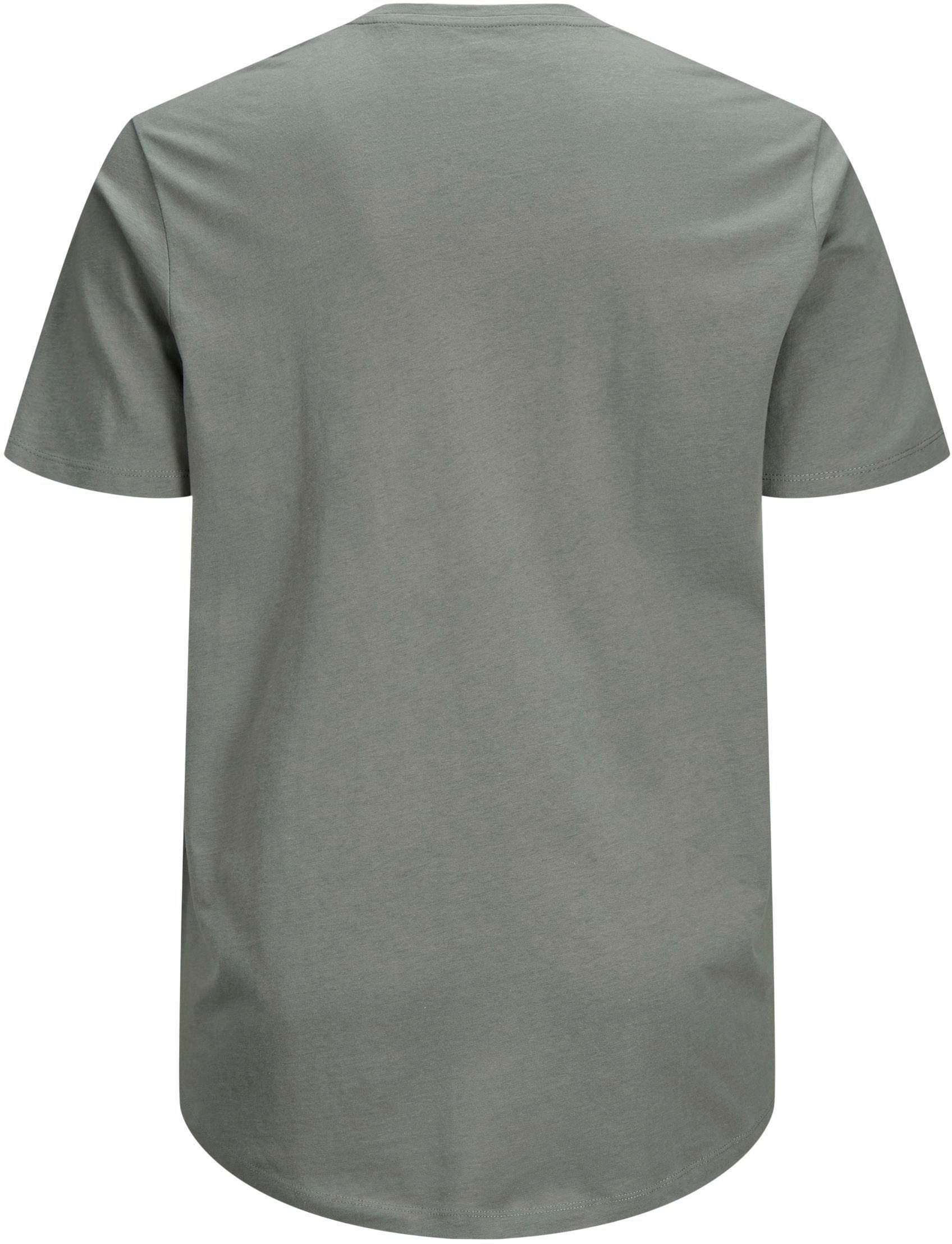 Jack & Jones PlusSize T-Shirt »NOA TEE«, mit abgerundetem Saum, bis Grösse 6XL