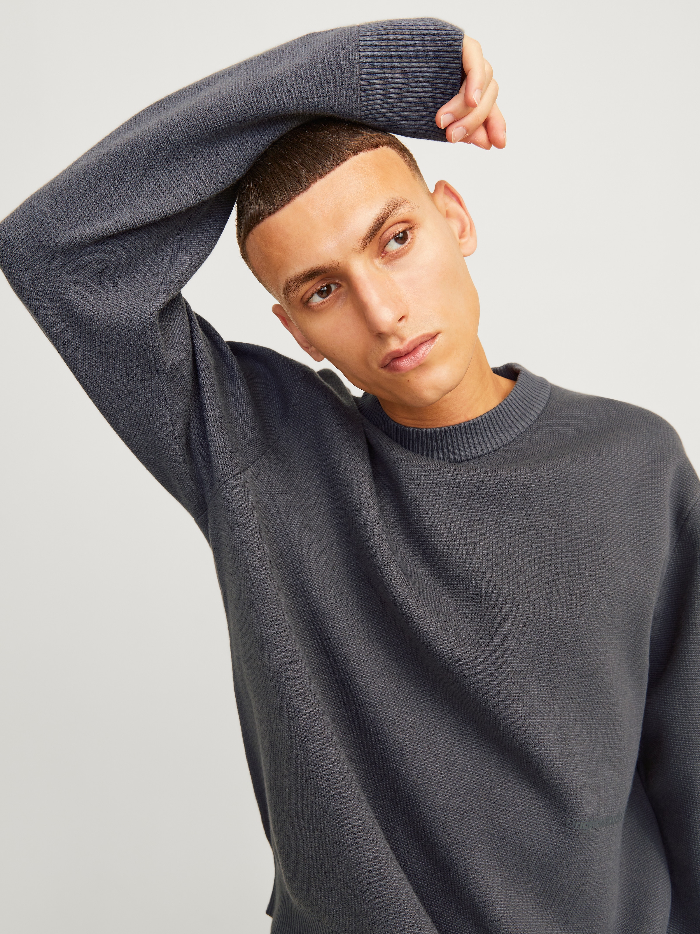 Jack & Jones Pull à col rond »JORVESTERBRO KNIT CREW NECK SN«