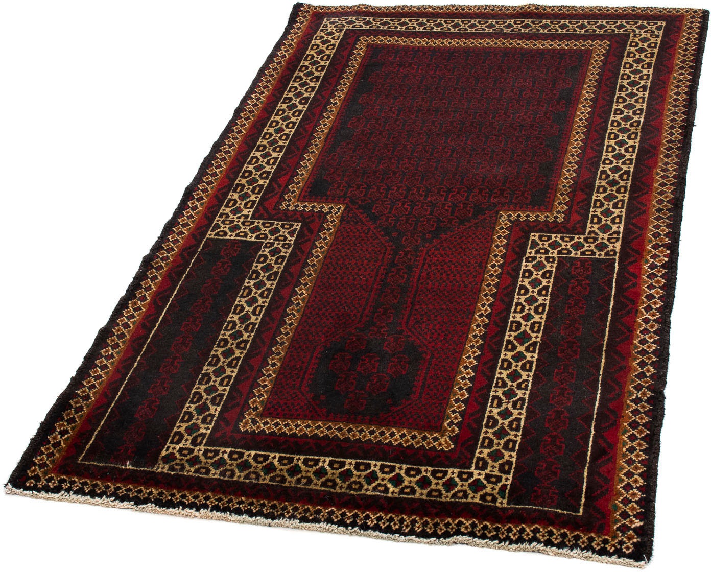 Image of morgenland Orientteppich »Belutsch - 146 x 85 cm - dunkelblau«, rechteckig, 8 mm Höhe, Wohnzimmer, Handgeknüpft, Einzelstück mit Zertifikat bei Ackermann Versand Schweiz