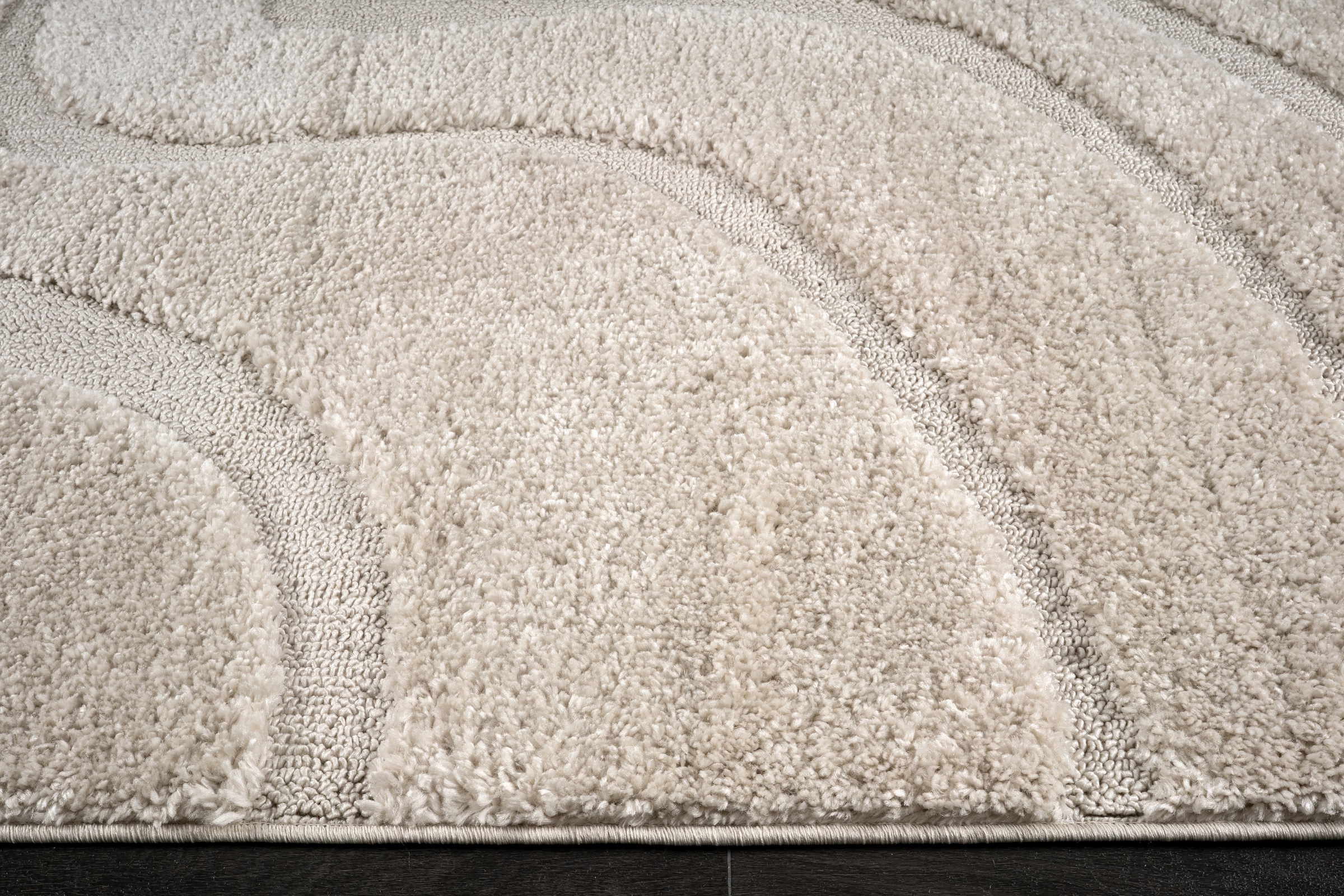 GOODproduct Teppich »Flowa, Wellenmuster, Hoch-Tief« rechteckig 20 mm Höhe Modernes Design, 3D Optik, Designteppich, Wohnzimmer