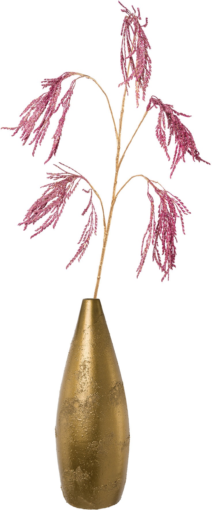 Image of Creativ deco Dekovase, (Set, 2 St., 1 Vase, 1 Zweig), mit hochwertigem, filigranen Reiszweig bei Ackermann Versand Schweiz