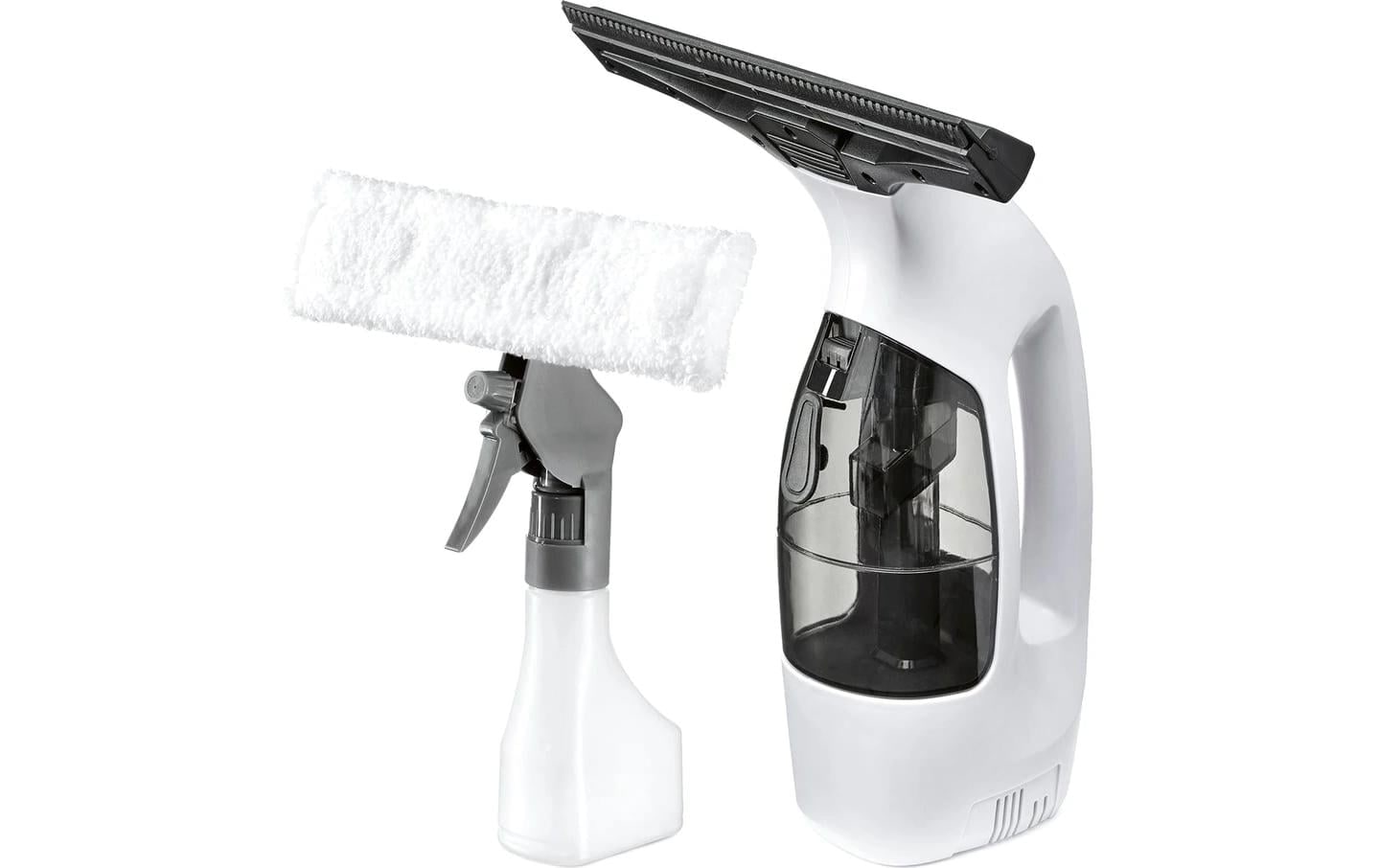 Lumaland Aspirateur de vitres sans fil »CLEANmaxx 3,7 V« Kabelloser Fensterreiniger mit Absaugfunktion