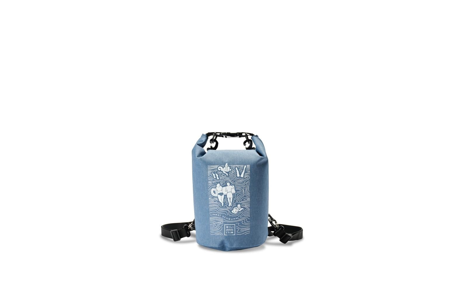 Drybag »Limmat Schwumm Deep Sea Petrol, 7 l«