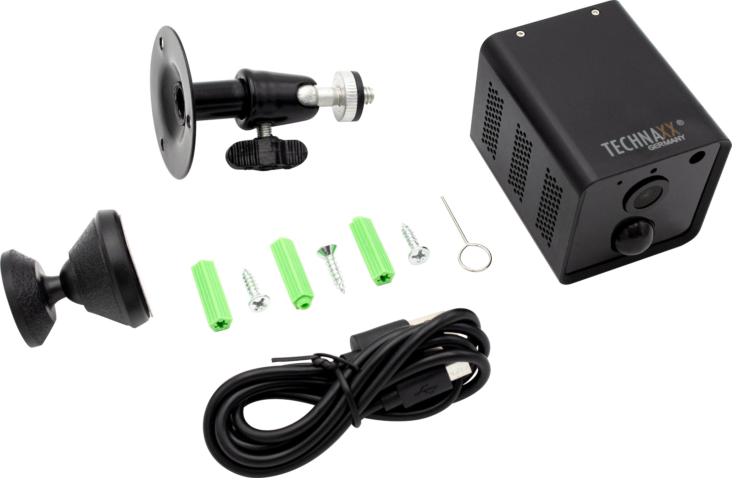 Image of Technaxx Überwachungskamera "Mini Wifi IP Kamera TX-190" Innenbereich