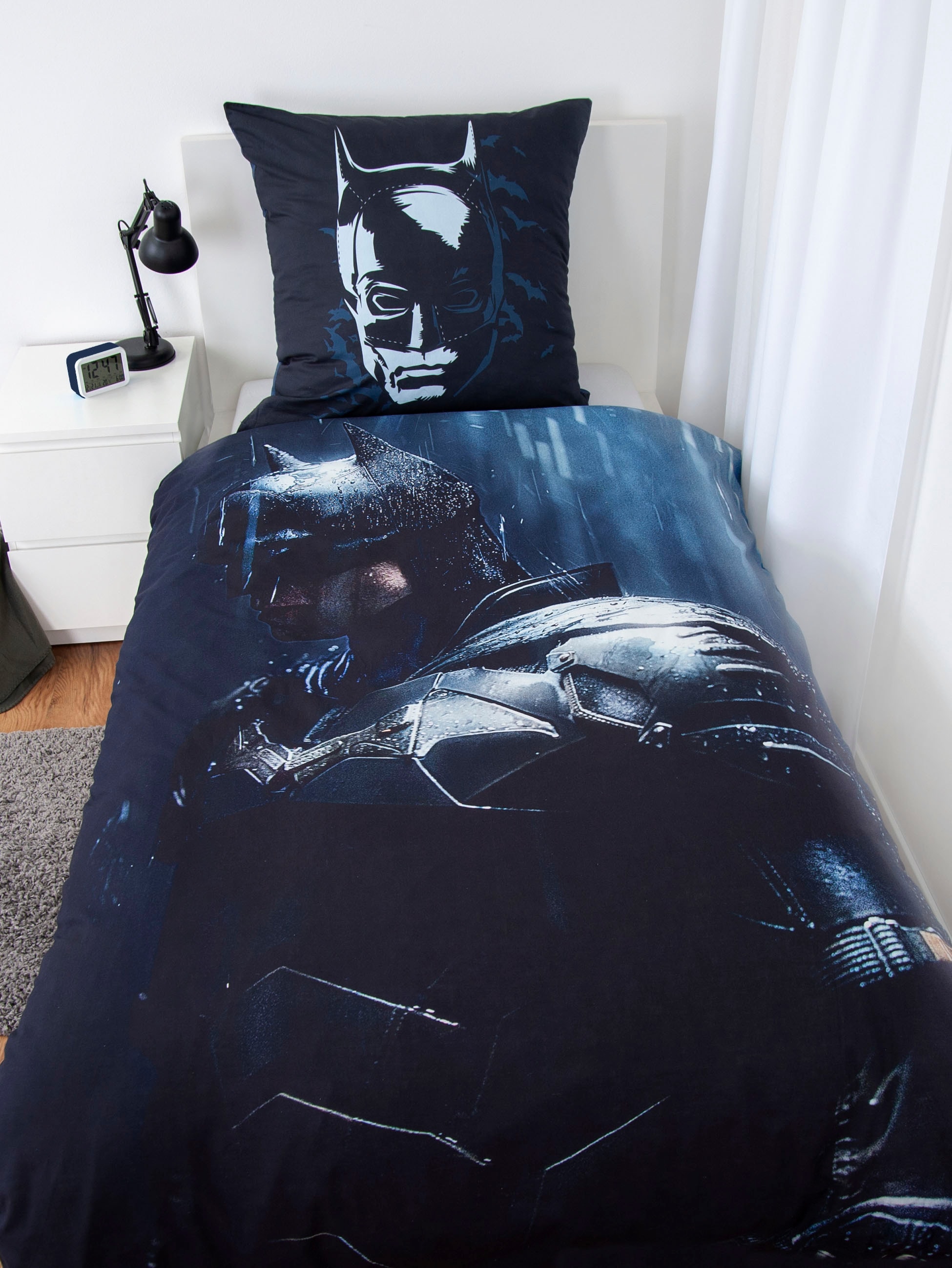 Batman Linge de lit réversible »Batman« 2 cuis avec superbe motif