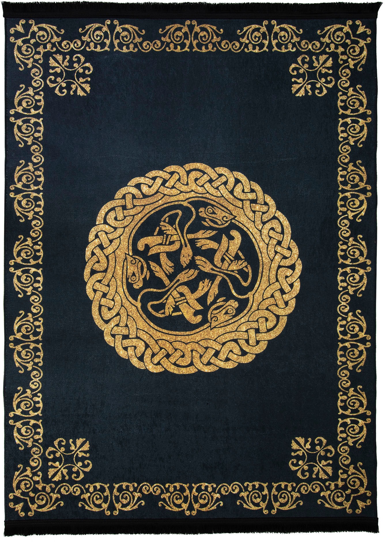 Image of RESITAL The Voice of Carpet Teppich »Sultan 0016«, rechteckig, 7 mm Höhe, Kurzflor, bedruckt, Ornamente, mit Bordüre, ideal im Wohnzimmer & Schlafzimmer bei Ackermann Versand Schweiz