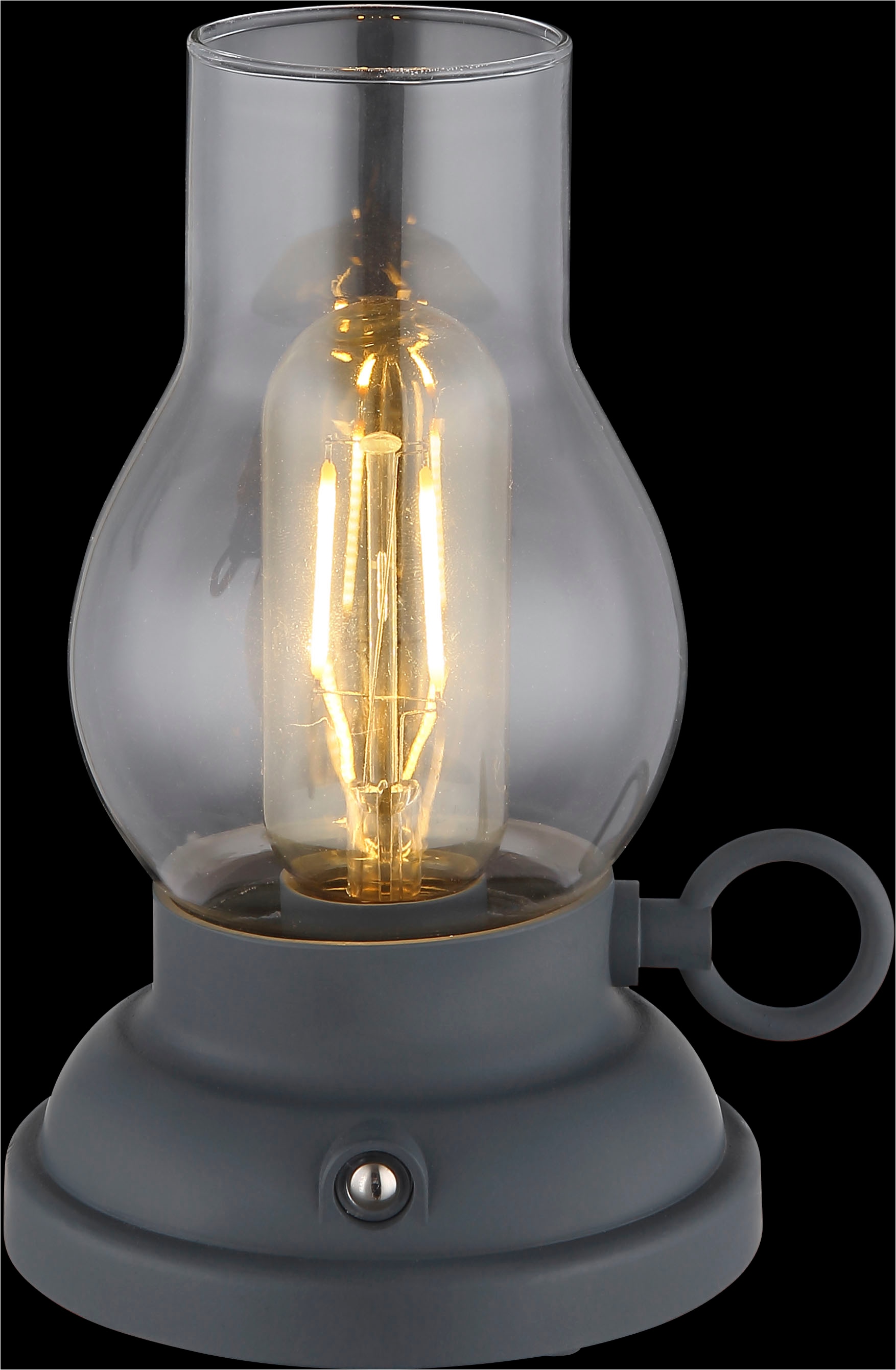 GLOBO LIGHTING Lampe de table LED »PETRO« Module LED 1 cuis blanc chaud Lampe de table à batterie, lampe mobile, design lampe à pétrole