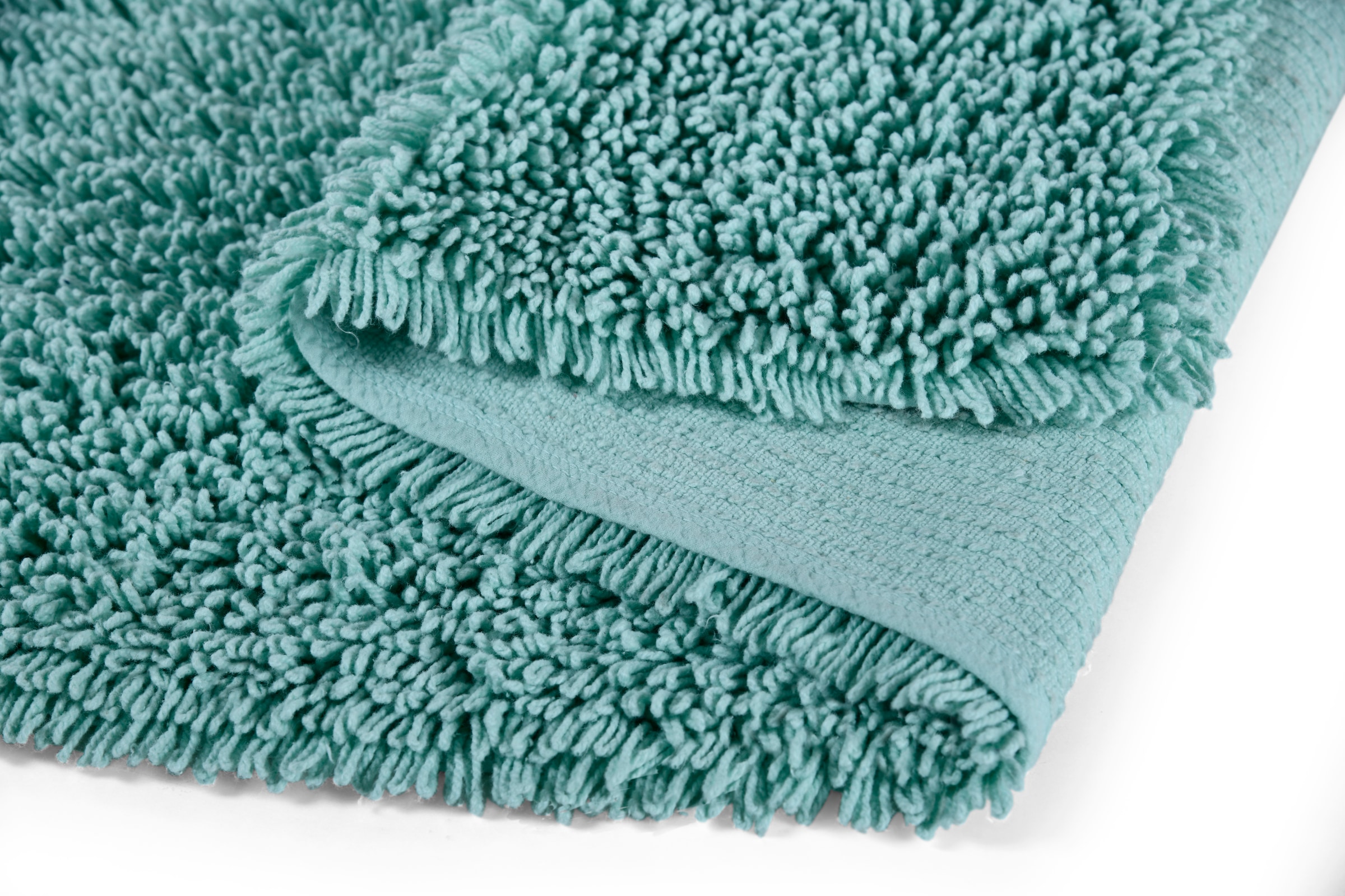 GOODproduct Badematte »Xennia, Badvorleger, Badezimmer Teppich, Duschvorleger,« Höhe 28 mm rutschhemmend beschichtet schnell trocknend Badteppich, Uni Farben
