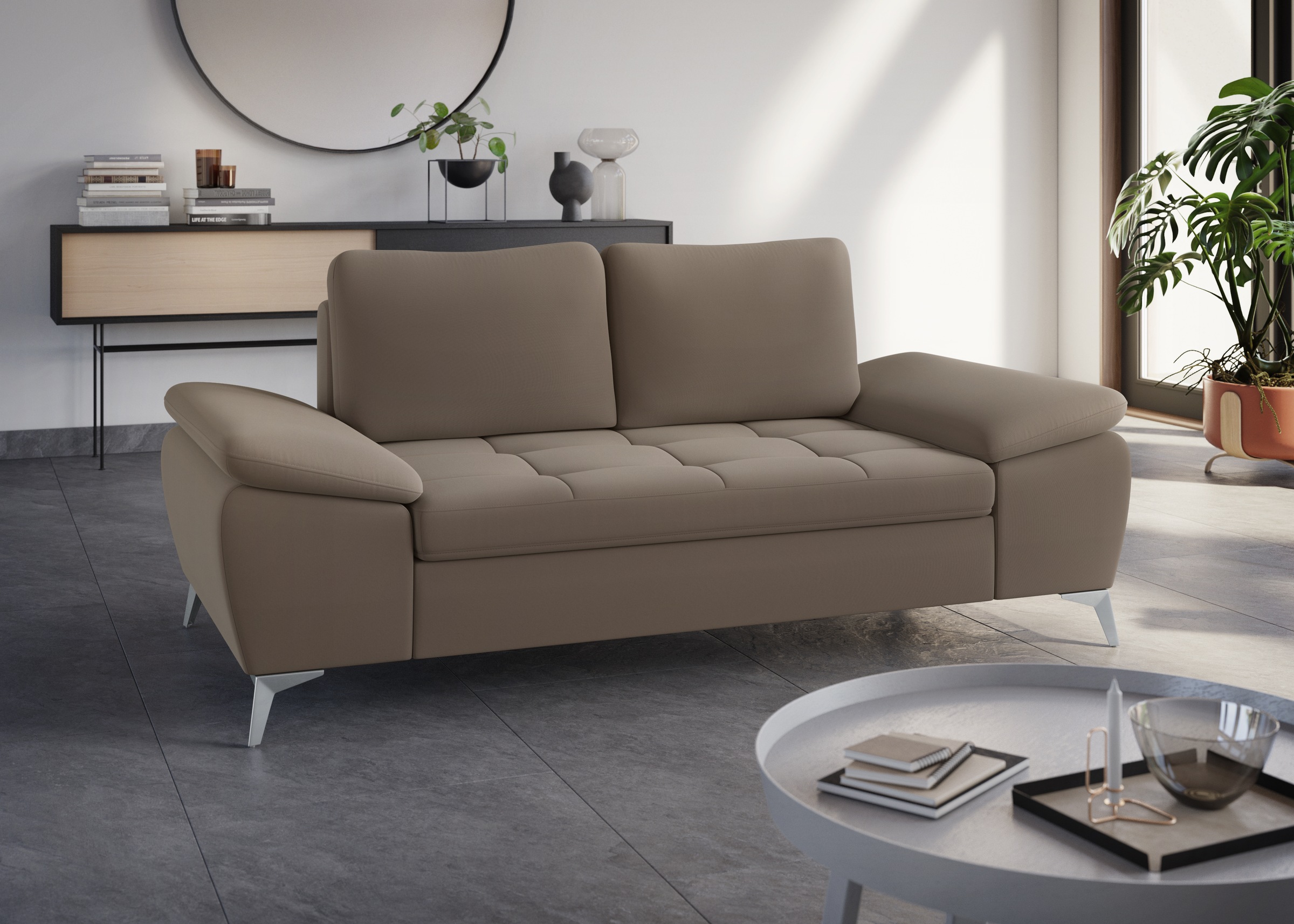 Image of sit&more 2-Sitzer, mit hochwertigen Metallfüssen bei Ackermann Versand Schweiz