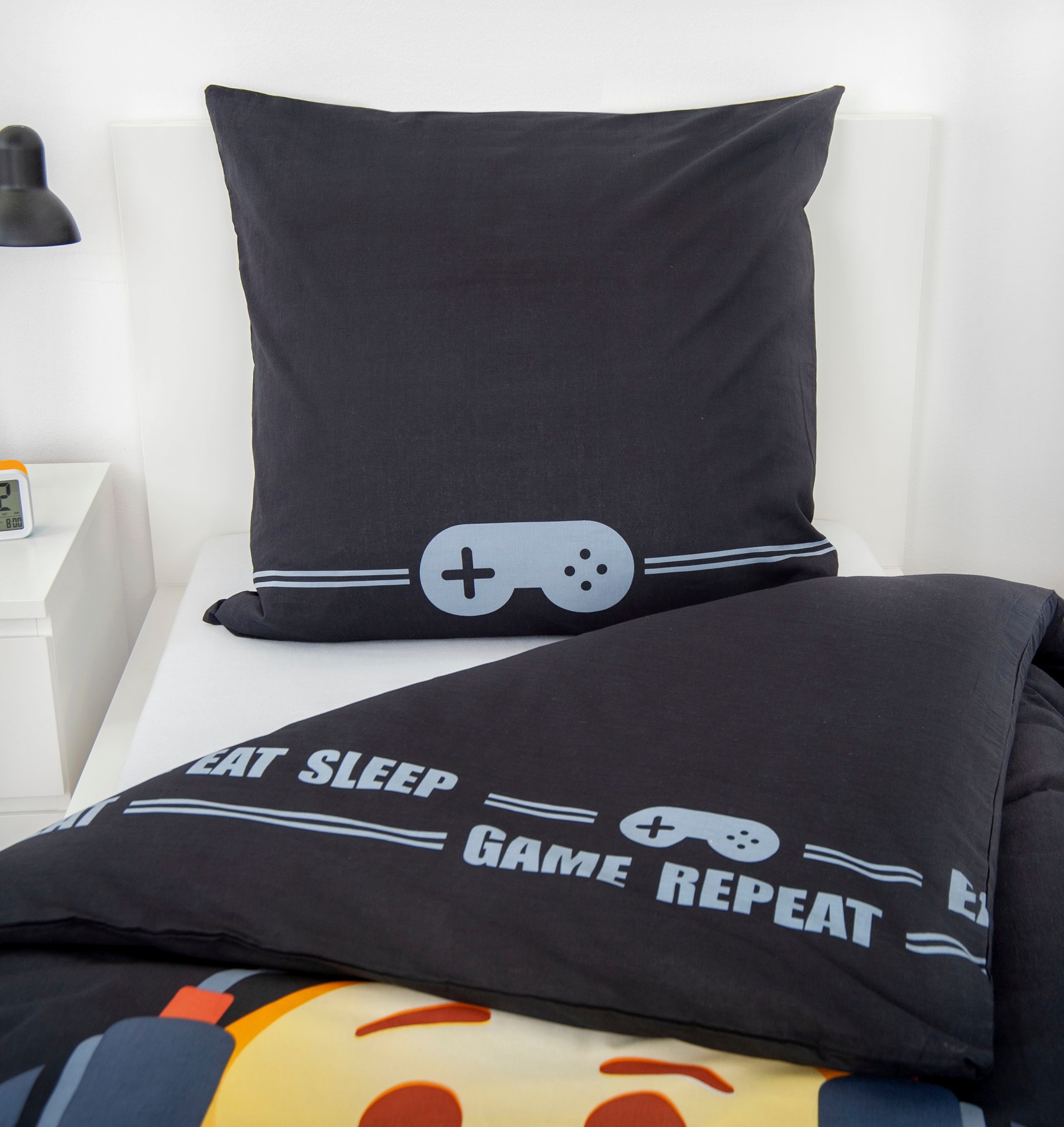 Herding Young Collection Linge de lit réversible »Emot!x« avec superbe motif