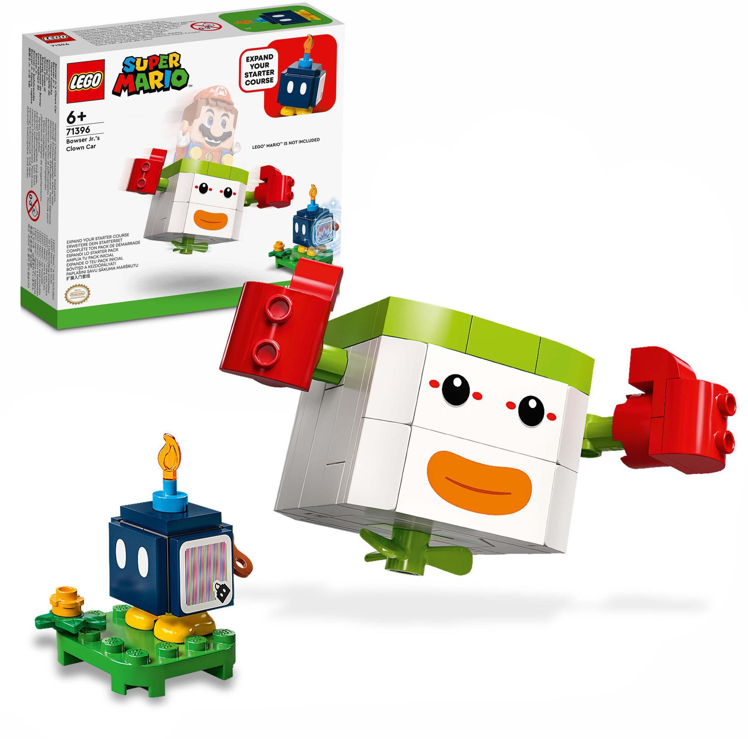 Image of LEGO® Konstruktionsspielsteine »Bowser Jr‘s Clown Kutsche – Erweiterungsset (71396), LEGO® Super Mario«, (84 St.) bei Ackermann Versand Schweiz