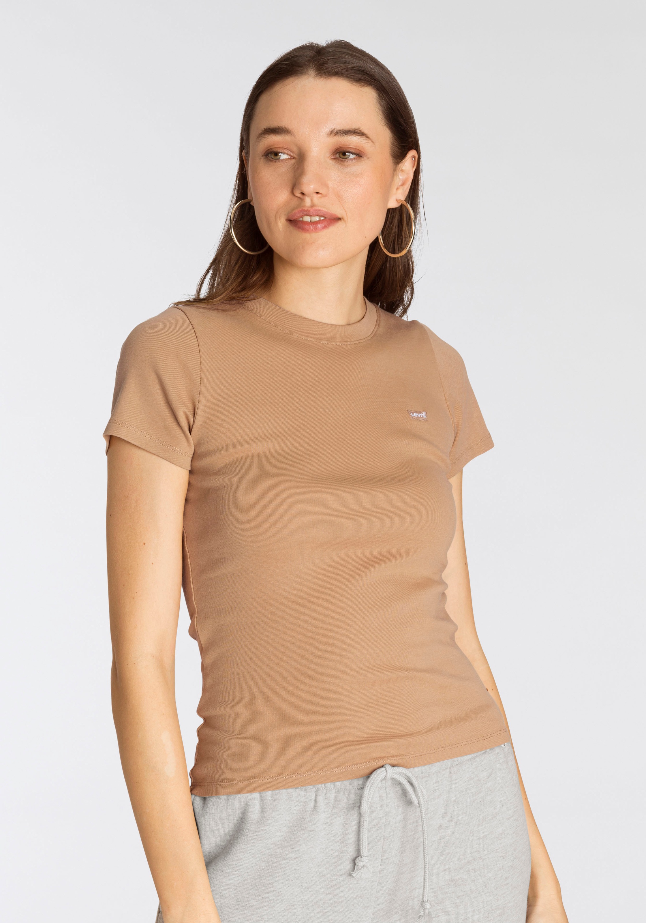 Levi's® T-Shirt »Rib Baby Tee«, Cropped- Form kaufen