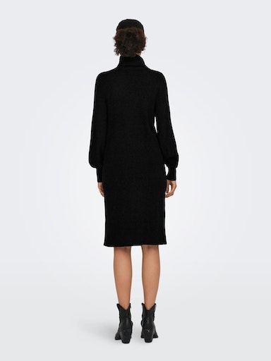 ONLY Strickkleid »ONLSASHA L/S ROLLNECK DRESS NCA KNT«, mit Rollkragen und langen Puffärmeln