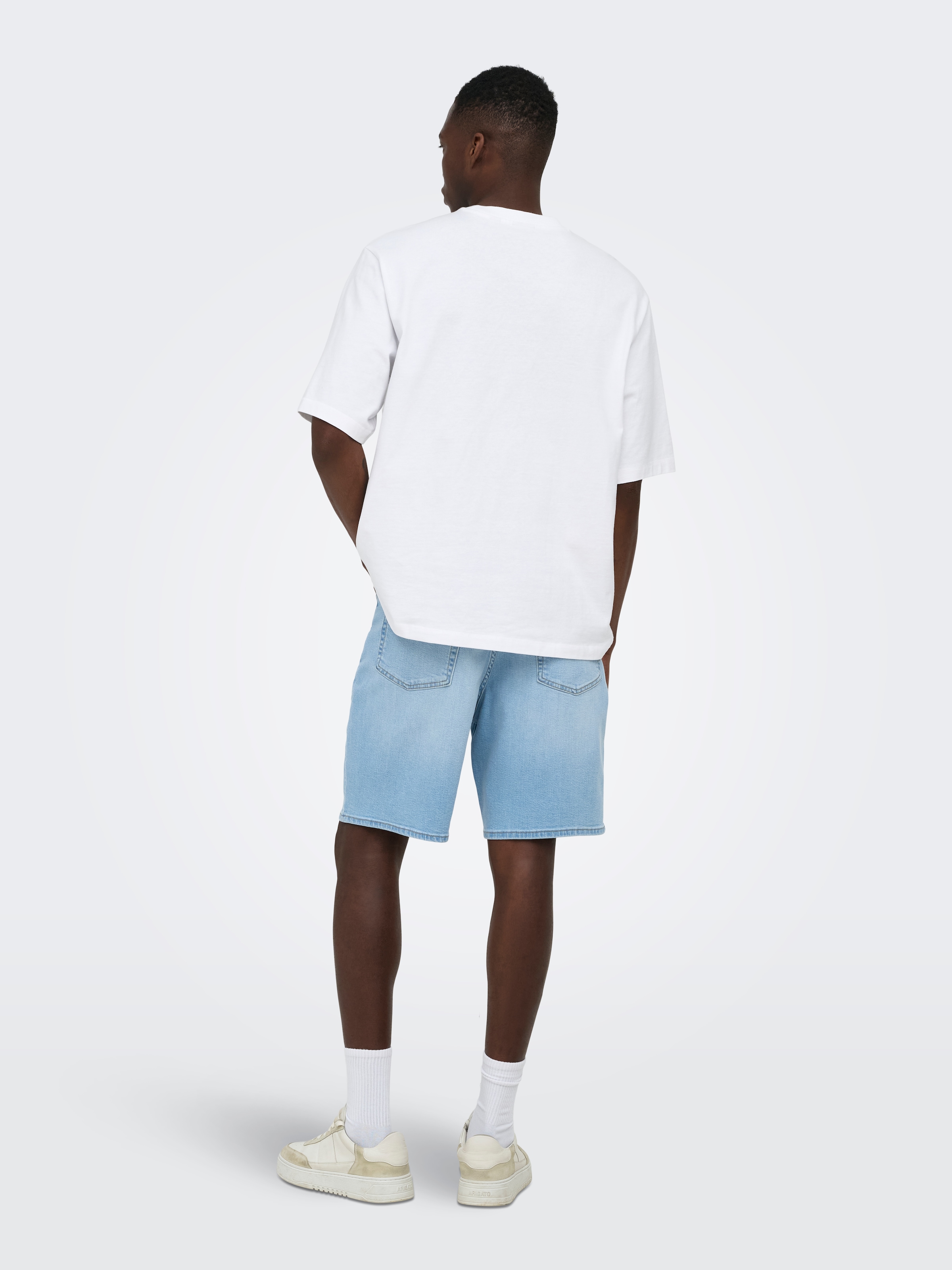 ONLY & SONS Short »ONSFADE STRETCH SHORTS BOX CRO DNM OTL«