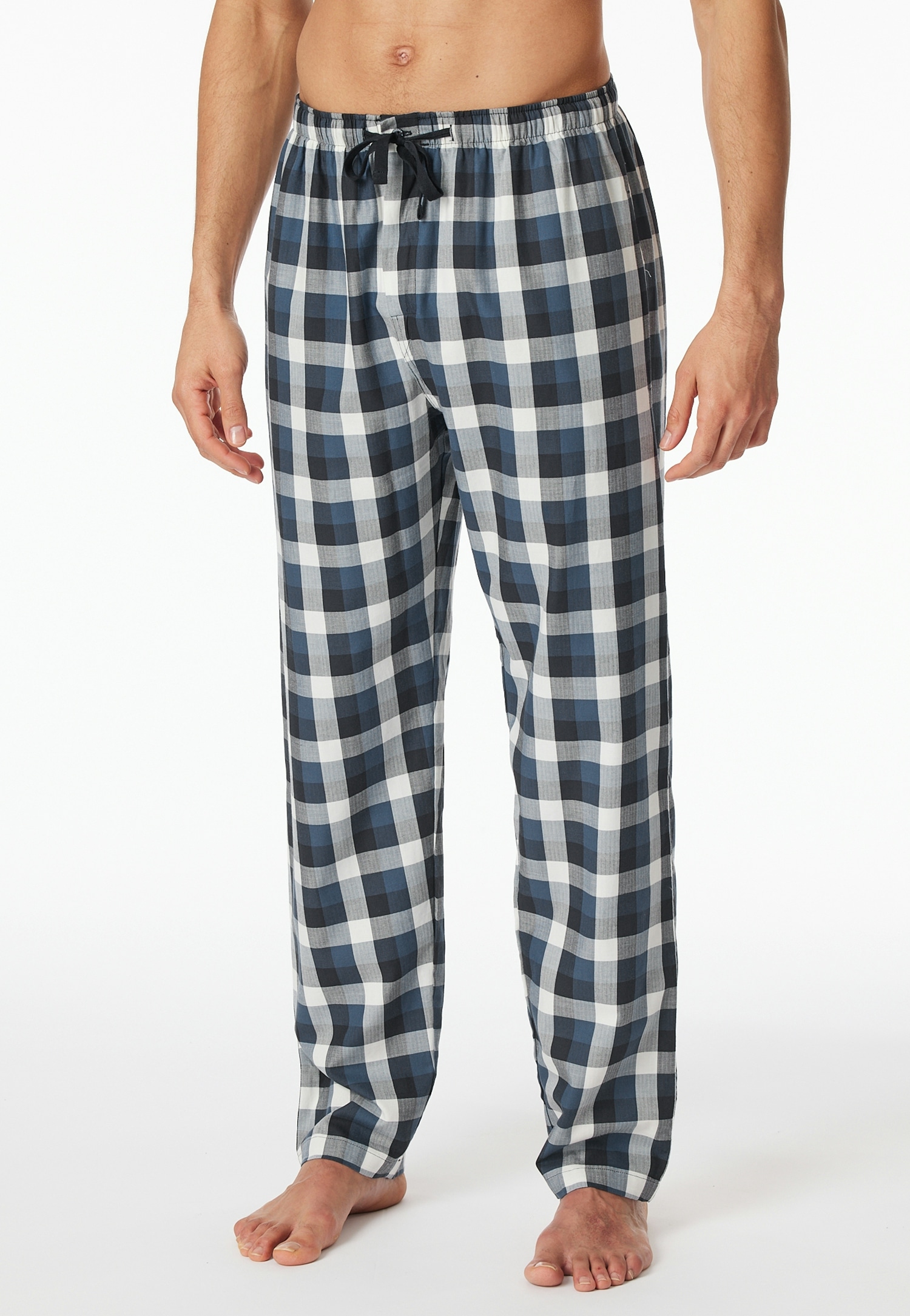 Schiesser Pantalon de pyjama »Mix + Relax«  Patte fonctionnelle, lien à nouer, poches latérales