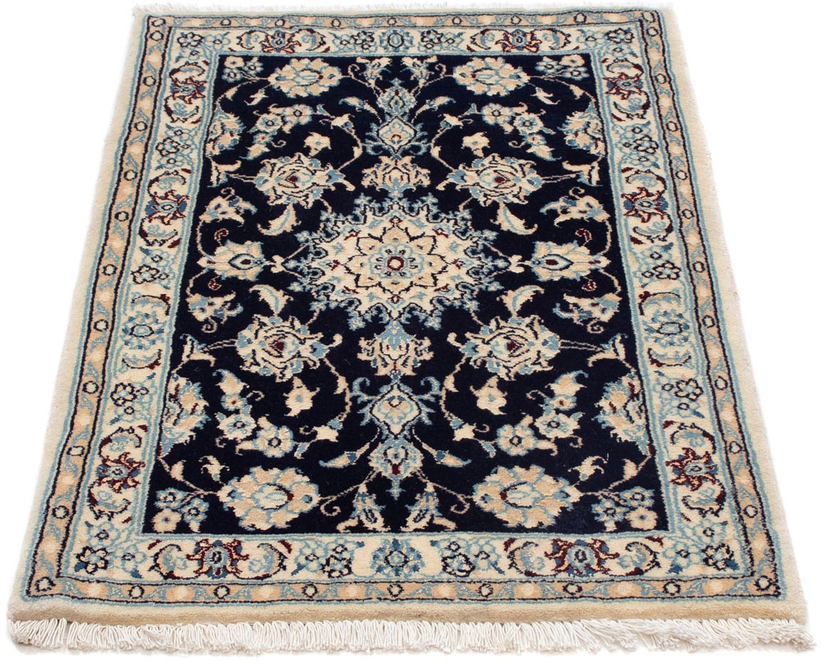 Image of morgenland Hochflor-Läufer »Keshan Stark Gemustert Beige 503 x 104 cm«, rechteckig, 1 mm Höhe, Unikat mit Zertifikat bei Ackermann Versand Schweiz