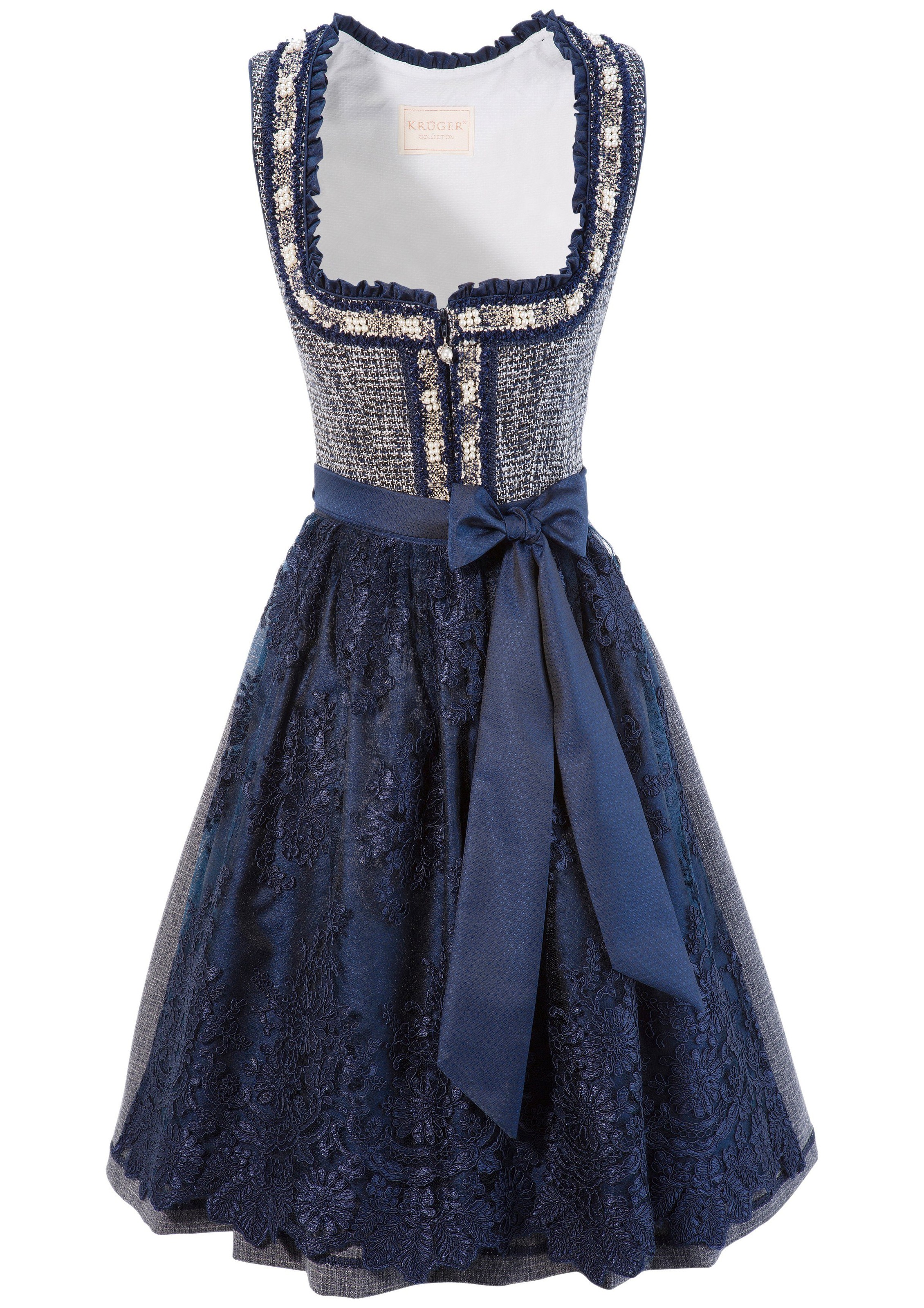 Dirndl midi mit Doppelschürze