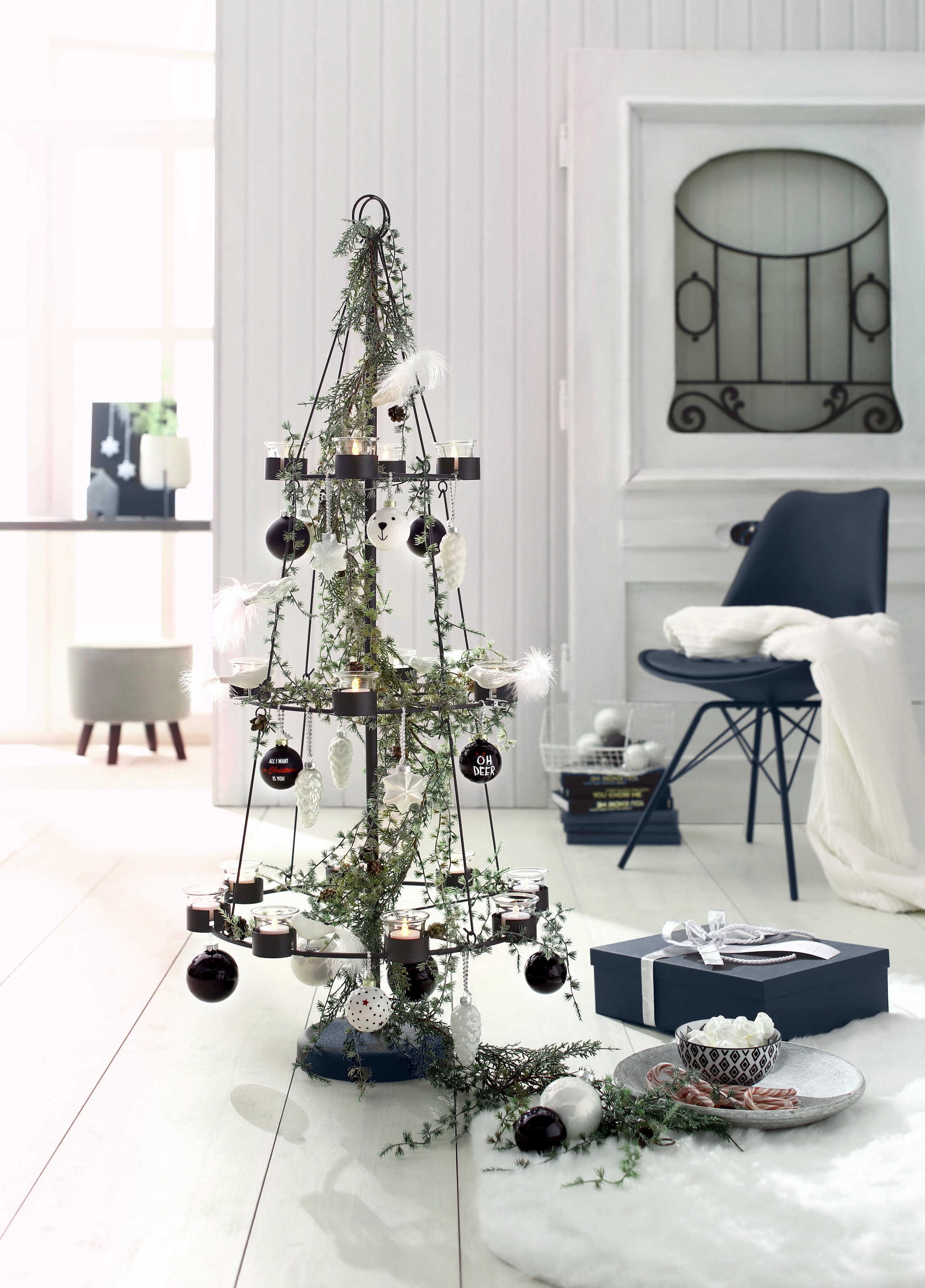 ♕ Home affaire Teelichthalter »Christbaum, Weihnachtsdeko«, Höhe 120 cm  versandkostenfrei auf