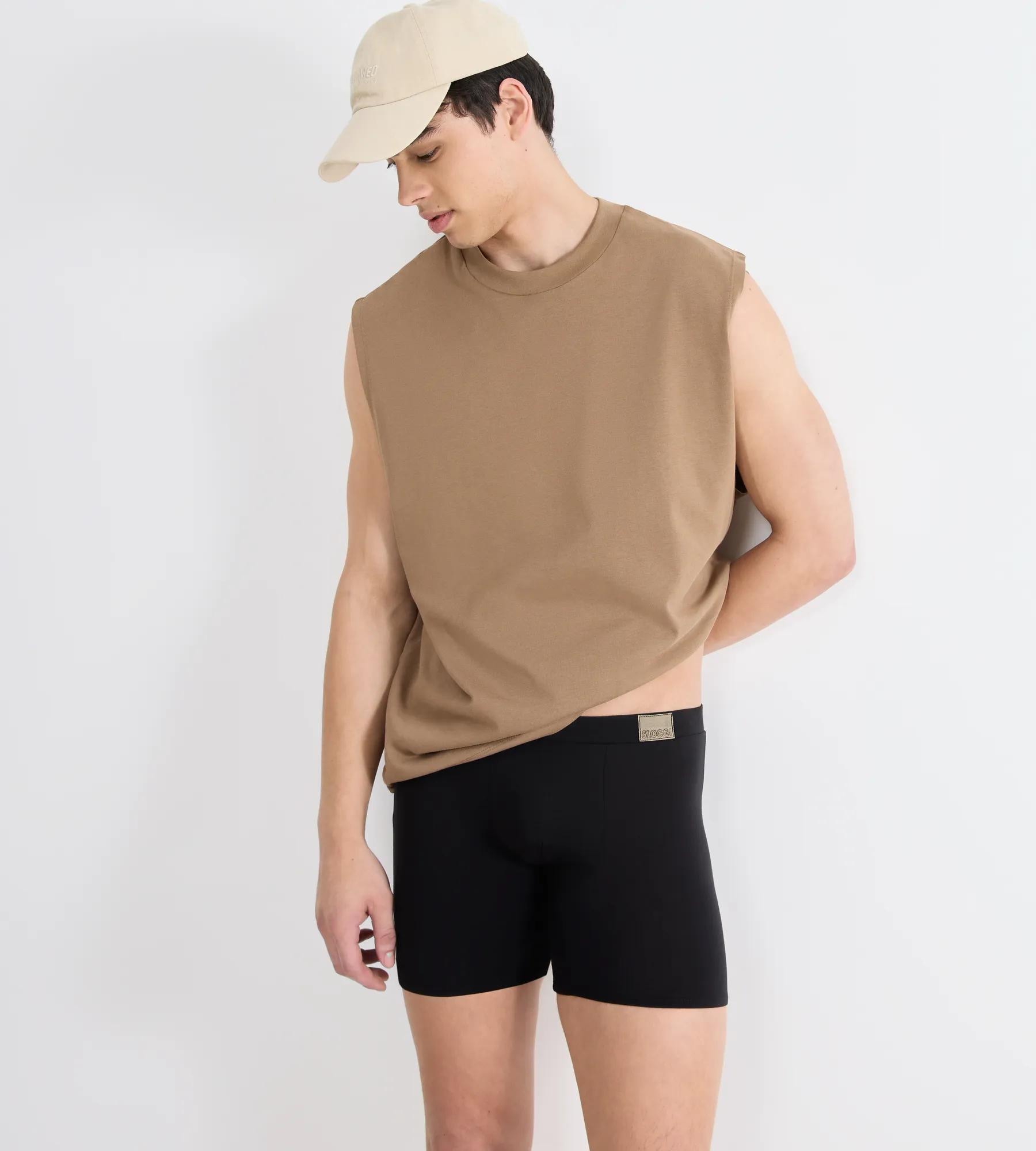 sloggi Boxers »Men GO Natural« 2er Pack,  mit langem Bein, eng anliegend, ohne Eingriff