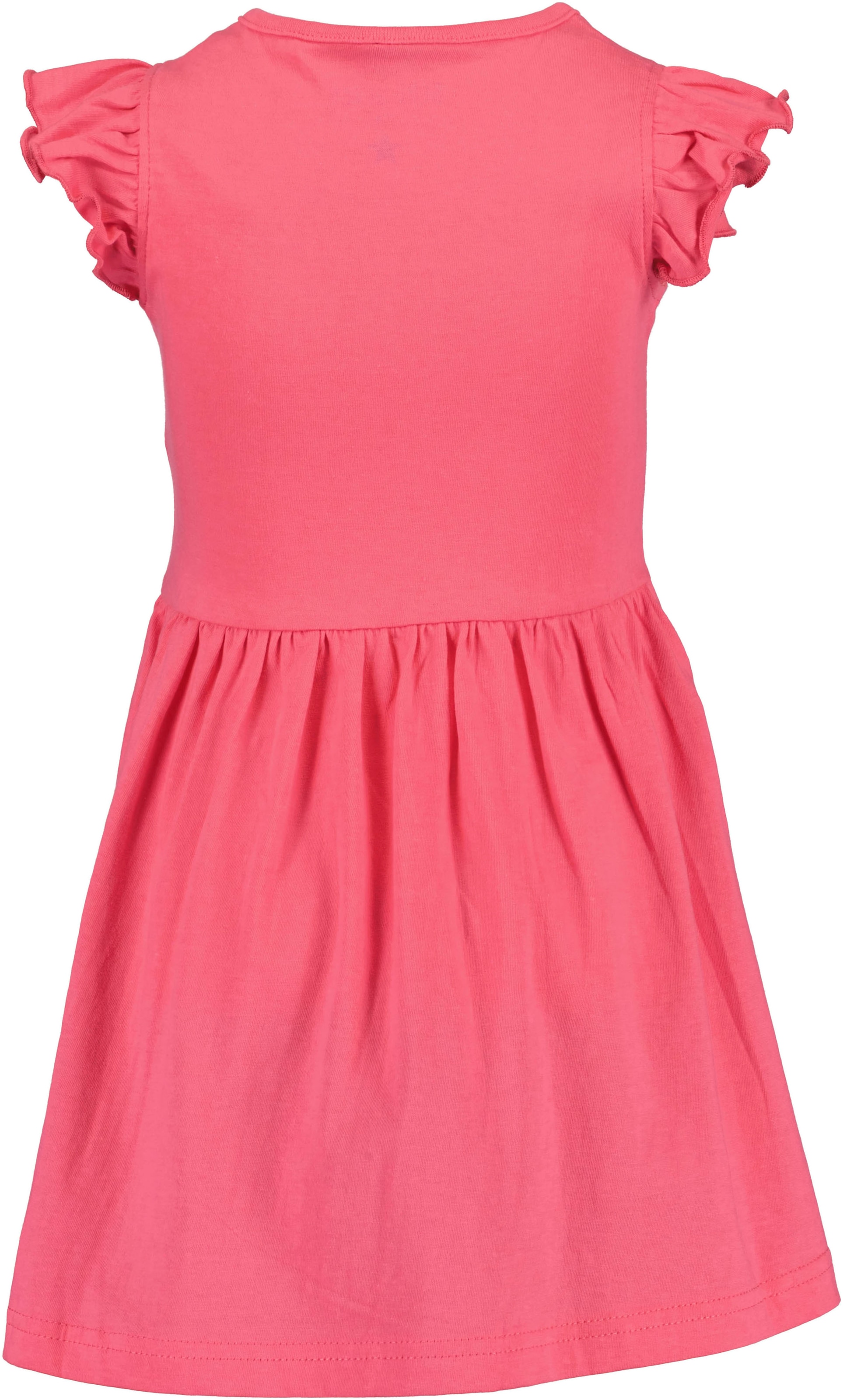 Blue Seven Jerseykleid Packung, 2 tlg. tlg. 1x uni und 1x mit Alloverprint und aufgesetzten Taschen