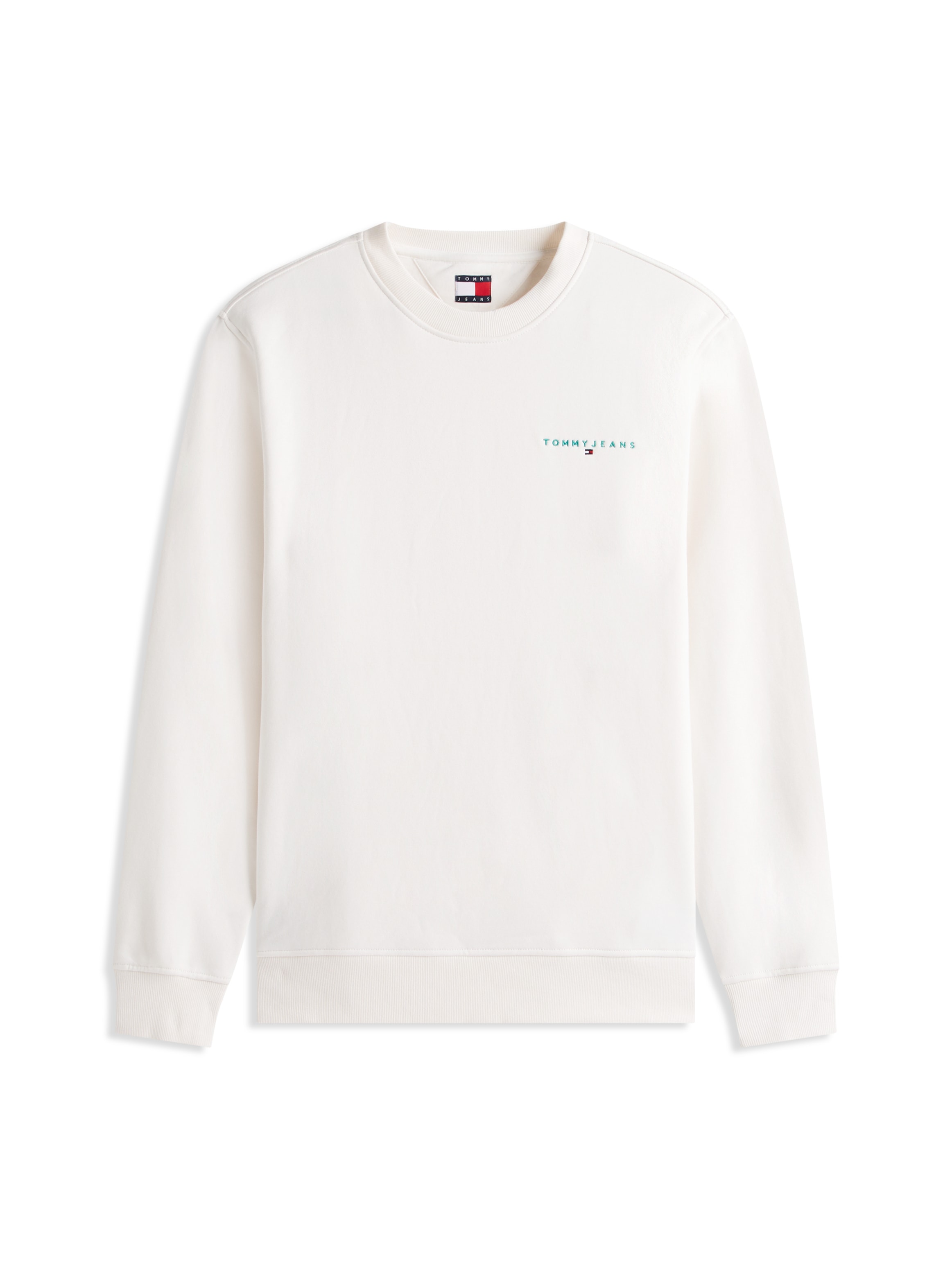 Tommy Jeans Sweatshirt »TJM REG LINEAR CREW EXT«, mit Logostickerei
