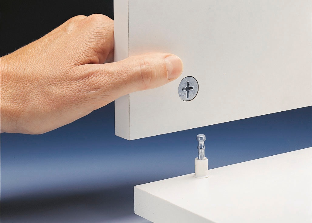 OPTIFIT Armoire à pharmacie Largeur 30 cm, avec 2 tiroirs, pieds réglables en hauteur