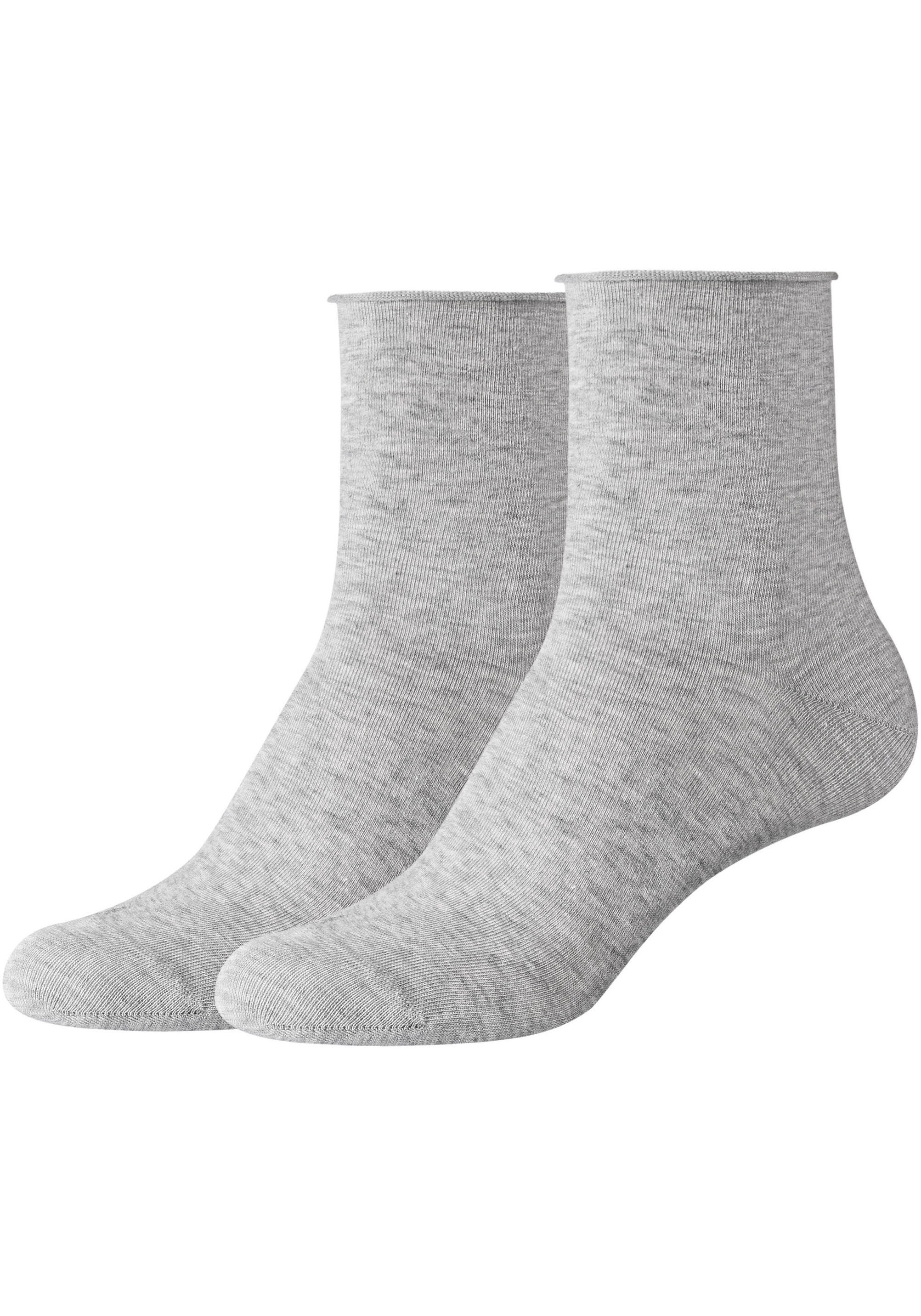 Camano Chaussettes »cotton fine« 4 cuis tlg. Mit Rollrand