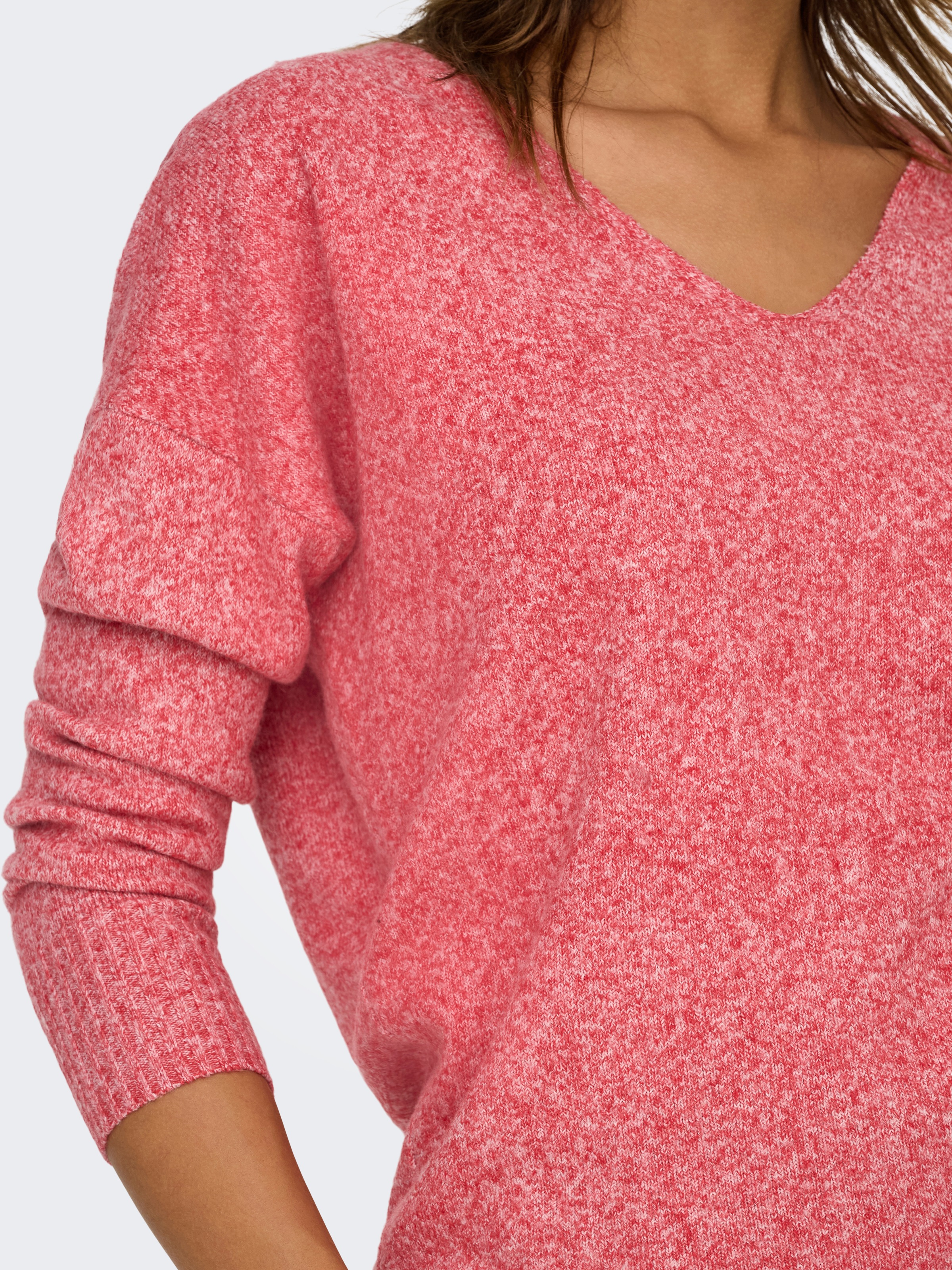 ONLY V-Ausschnitt-Pullover »ONLRICA LIFE L/S V-NECK PULLO KNT NOOS«