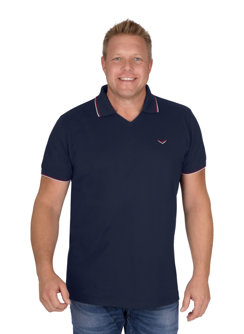 Image of Trigema Poloshirt, mit V-Ausschnitt bei Ackermann Versand Schweiz