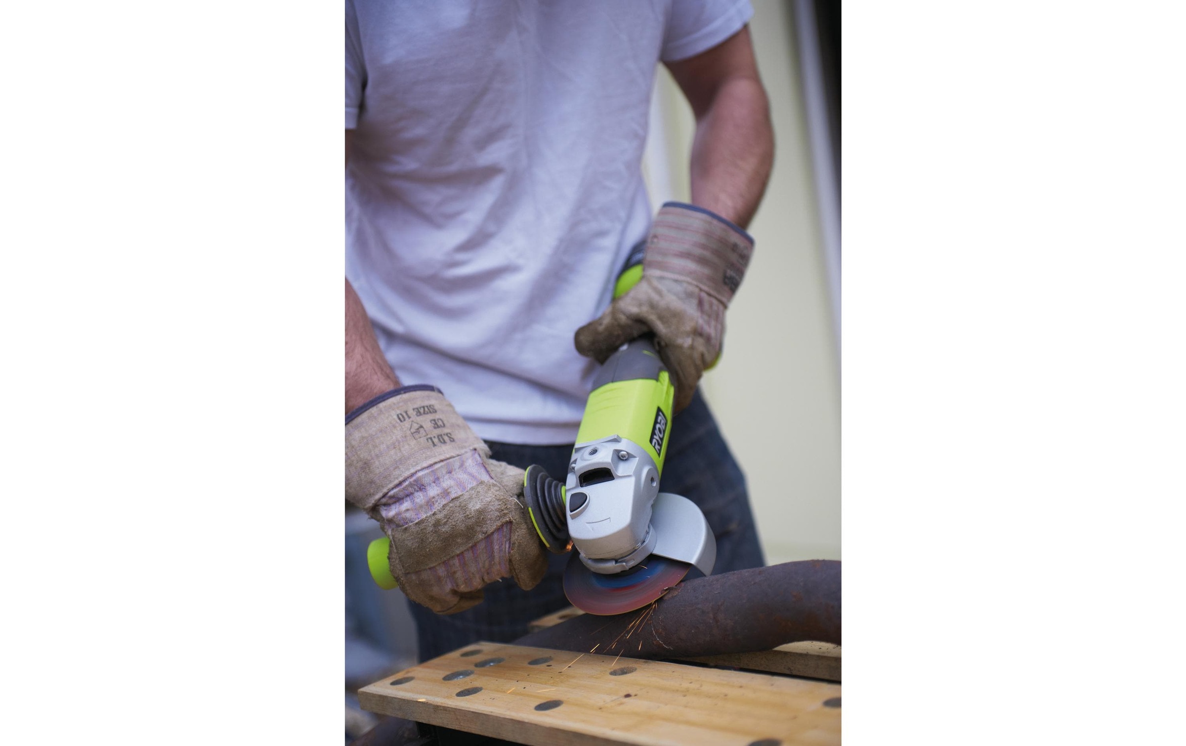 Akku-Winkelschleifer »RYOBI R180AG-0, Solo, Ø 115 mm«
