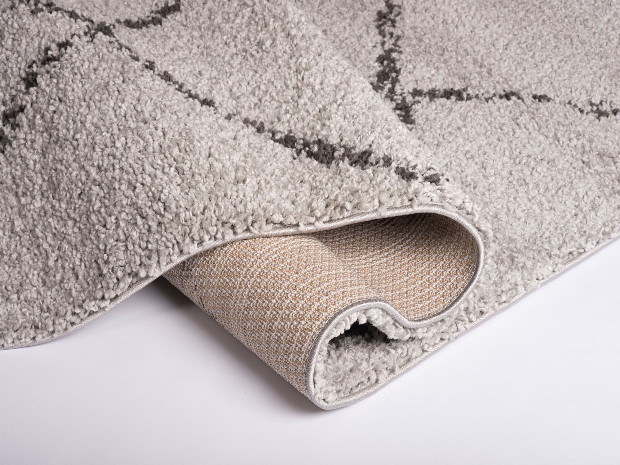 GALLERY M branded by Musterring Hochflor-Teppich »Donna«, rechteckig, 30 mm Höhe, Wohnzimmer