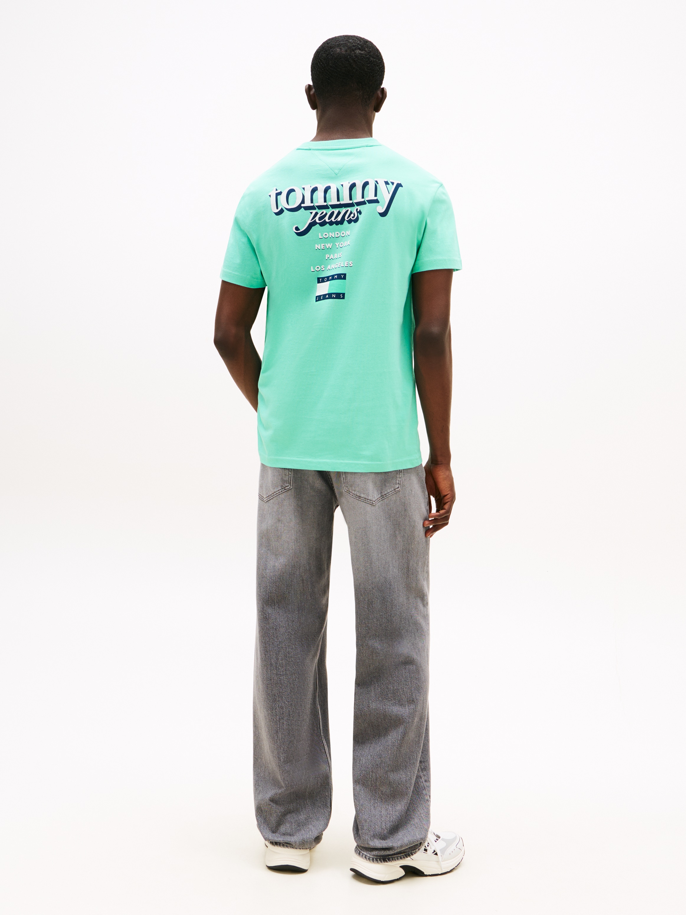 Tommy Jeans T-Shirt »TJM REG SIGNATURE CITY TEE«, mit grossem Rückenprint