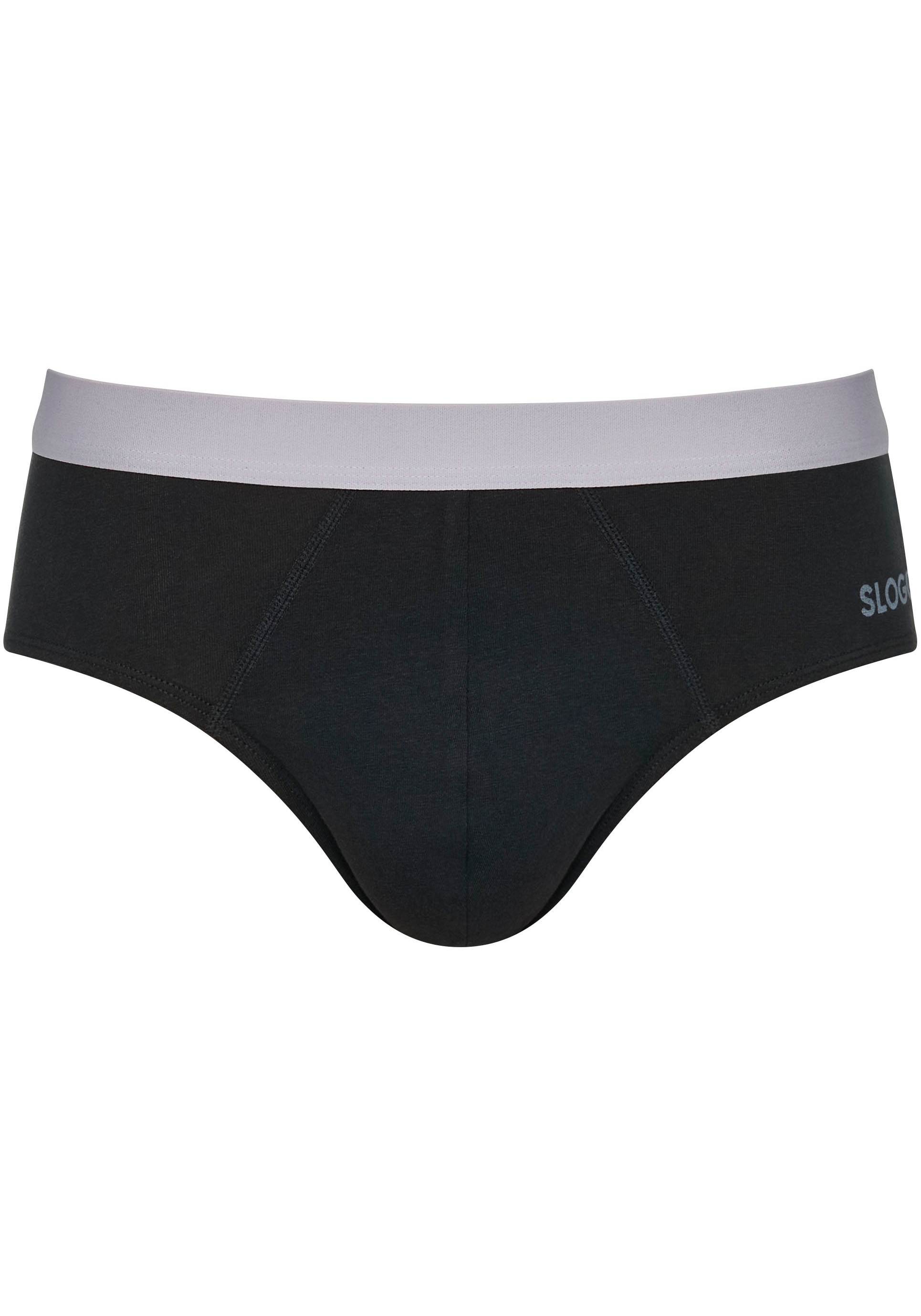 sloggi Slip »men GO ABC 2.0 Brief 2P«, (Packung, 2 St.), super weicher Baumwoll- und Elasthan-Mix