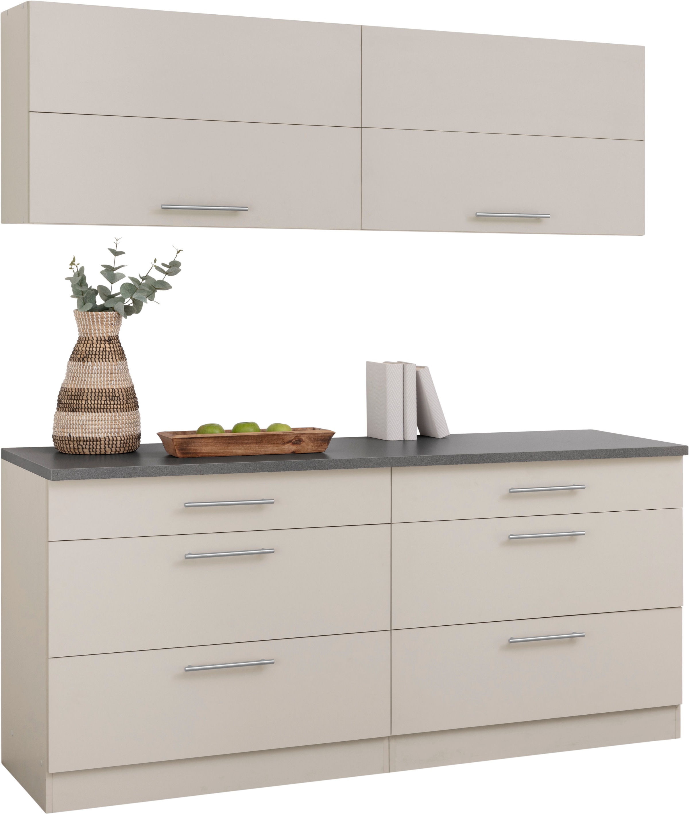 wiho Küchen Cuisine »Cali« ohne Geräte, Gesamtbreite 180 cm