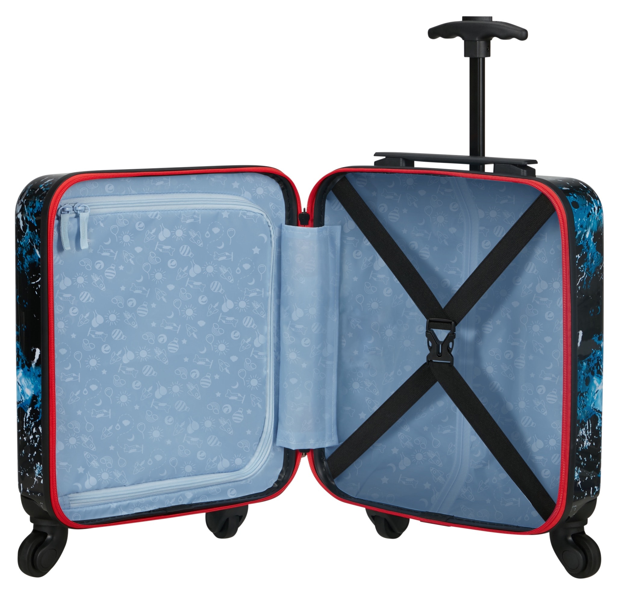 Samsonite Kinderkoffer »DAYDREAM MARVEL, Spiderman Mystery« 24 l 4 Rollen mit arretierbarem und versenkbarem Druckknopf-Trolleysystem