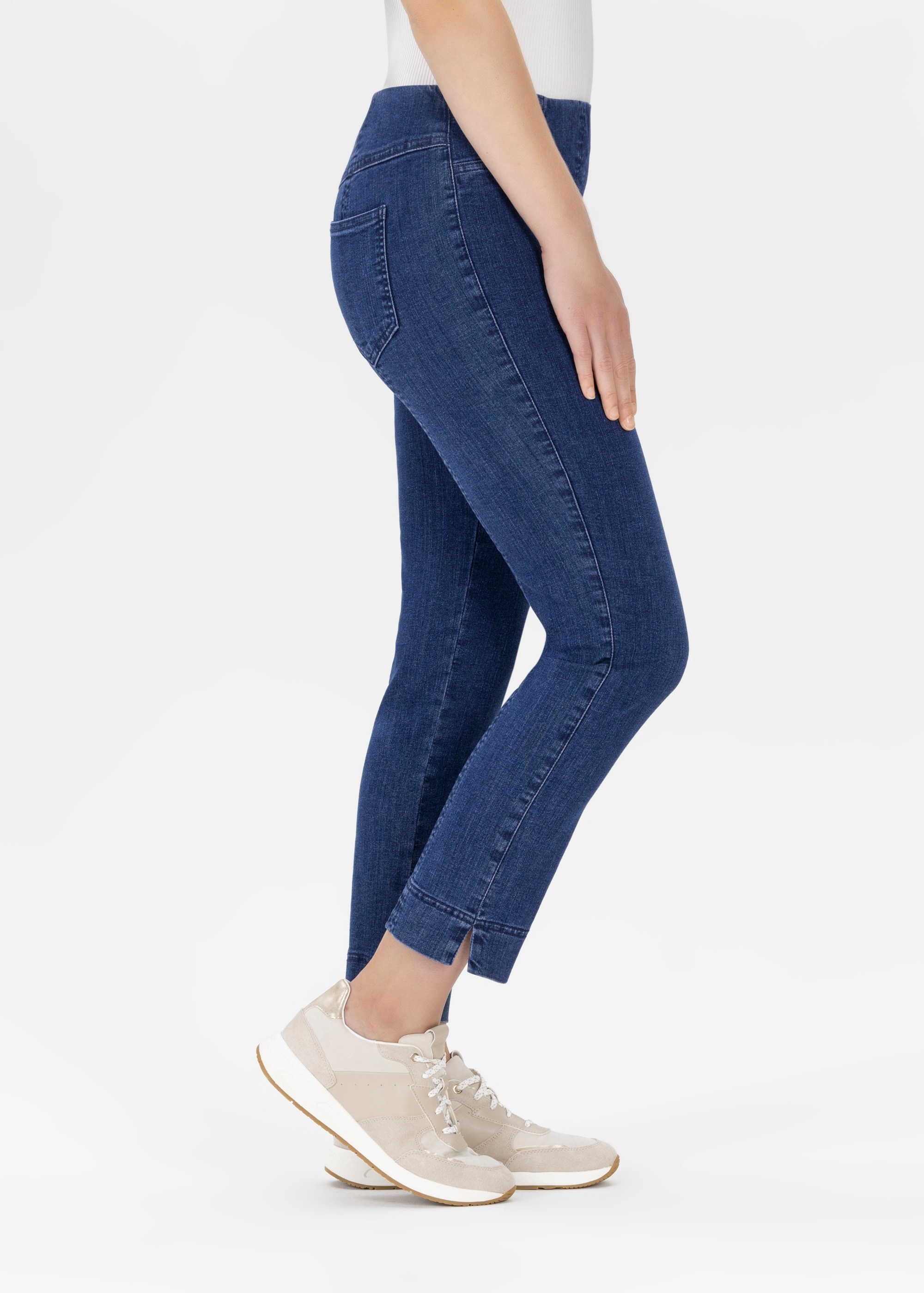 Stehmann Jeans 3/4 »Igor3-680W« 3/4- Jeans-Leggings mit Stretch
