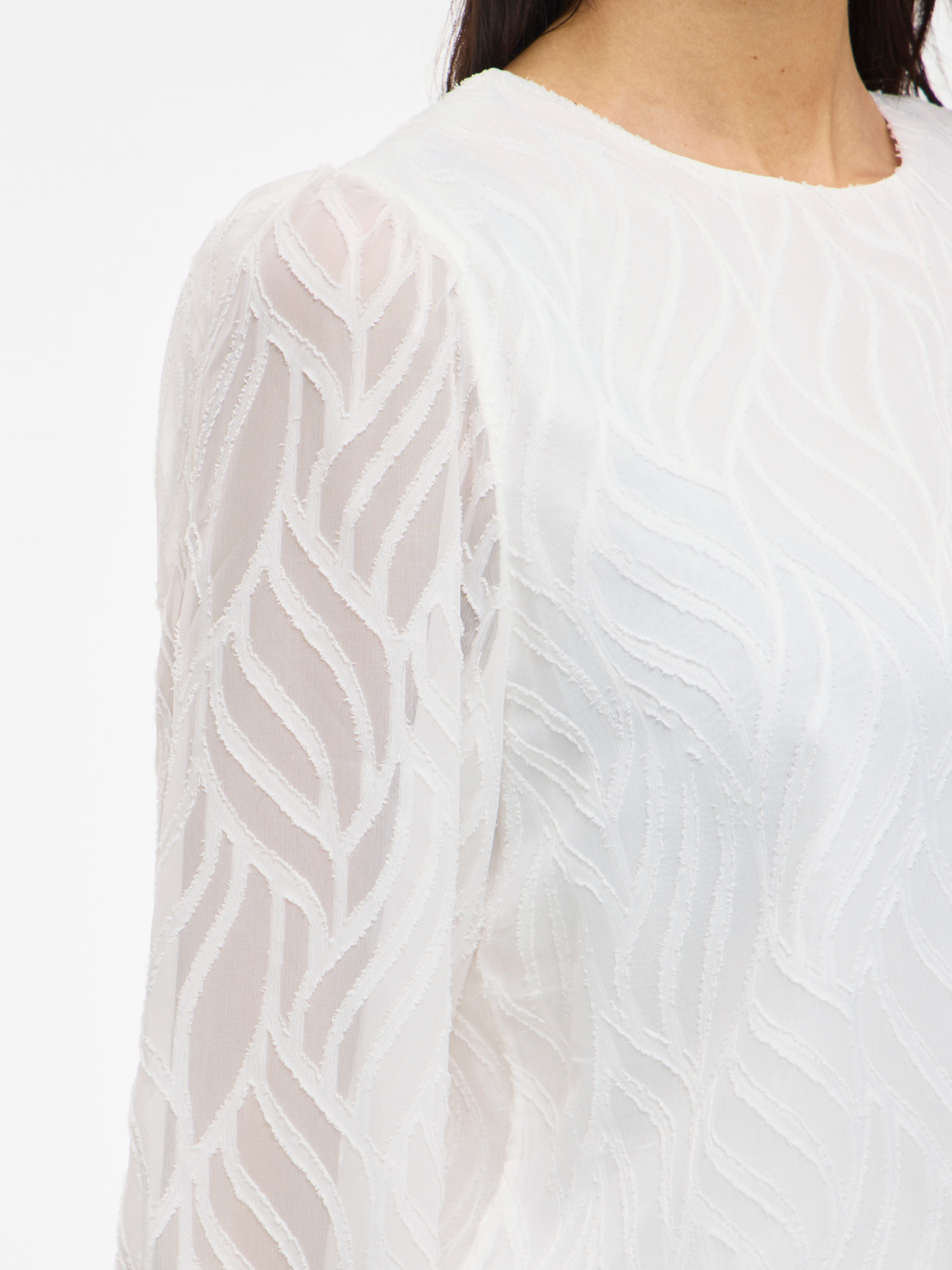 Vila Blusenshirt »VIMIKA O-NECK L/S TOP - NOOS«