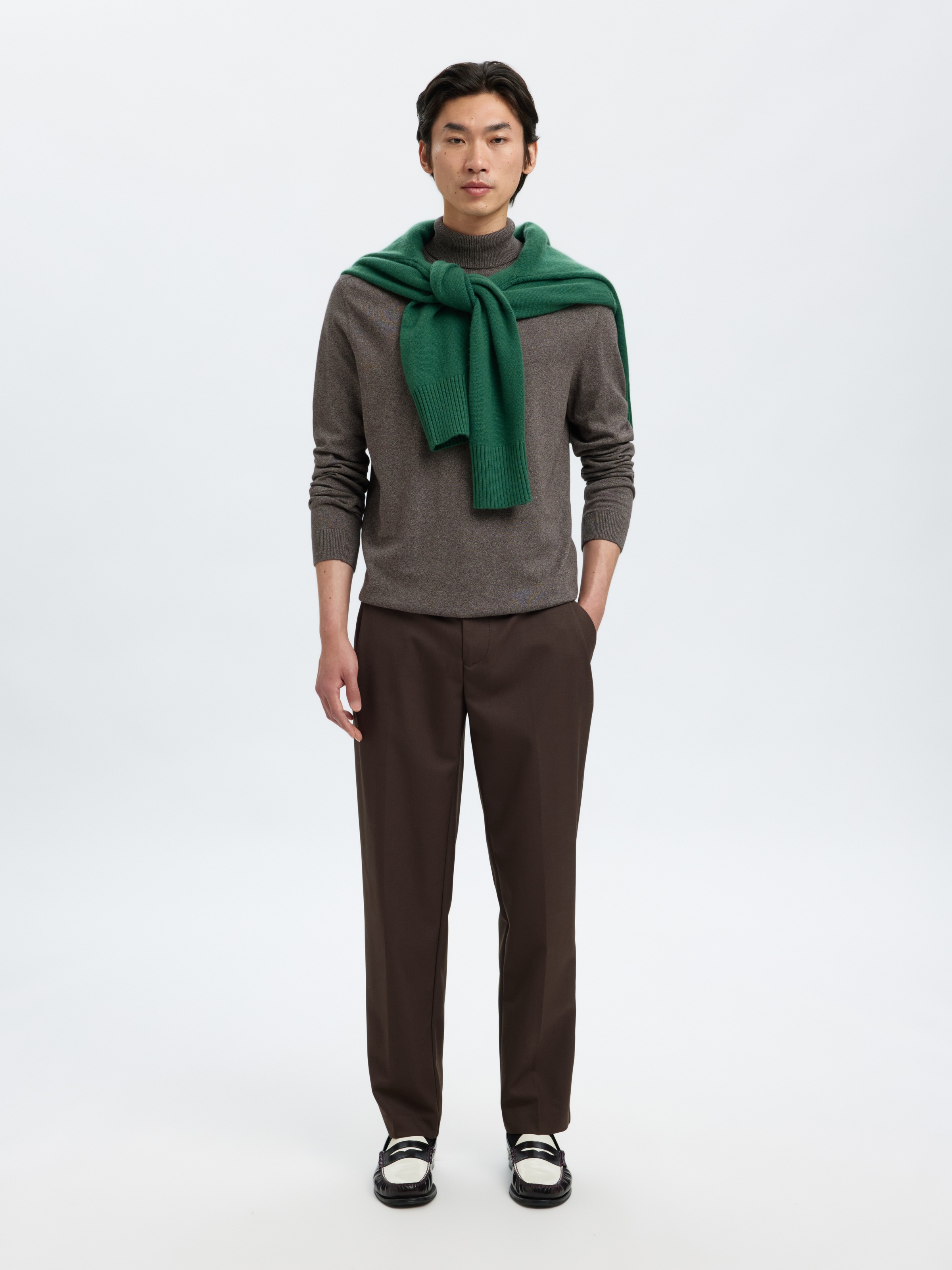 SELECTED HOMME Rollkragenpullover »SLHBERG ROLL NECK NOOS«