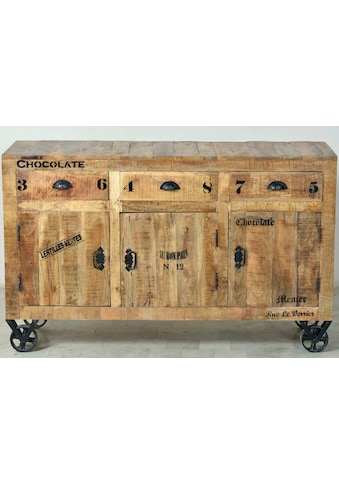 SIT Sideboard »Rustic«, im Factory Design, Breite 140 cm, Shabby Chic, Vintage kaufen