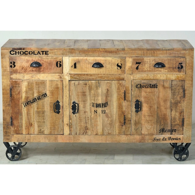 SIT Sideboard »Rustic«, im Factory Design, Breite 140 cm, Shabby Chic,  Vintage günstig kaufen