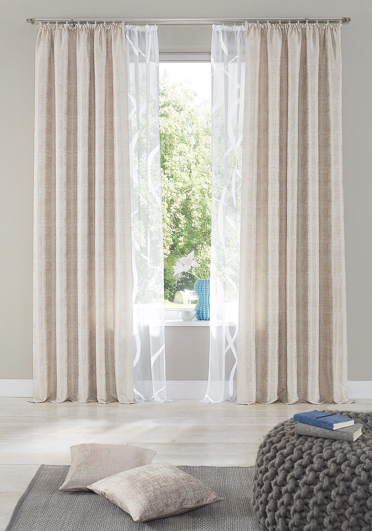 Image of my home Gardine »Cellino«, (2 St.), Vorhang, Fertiggardine, transparent bei Ackermann Versand Schweiz