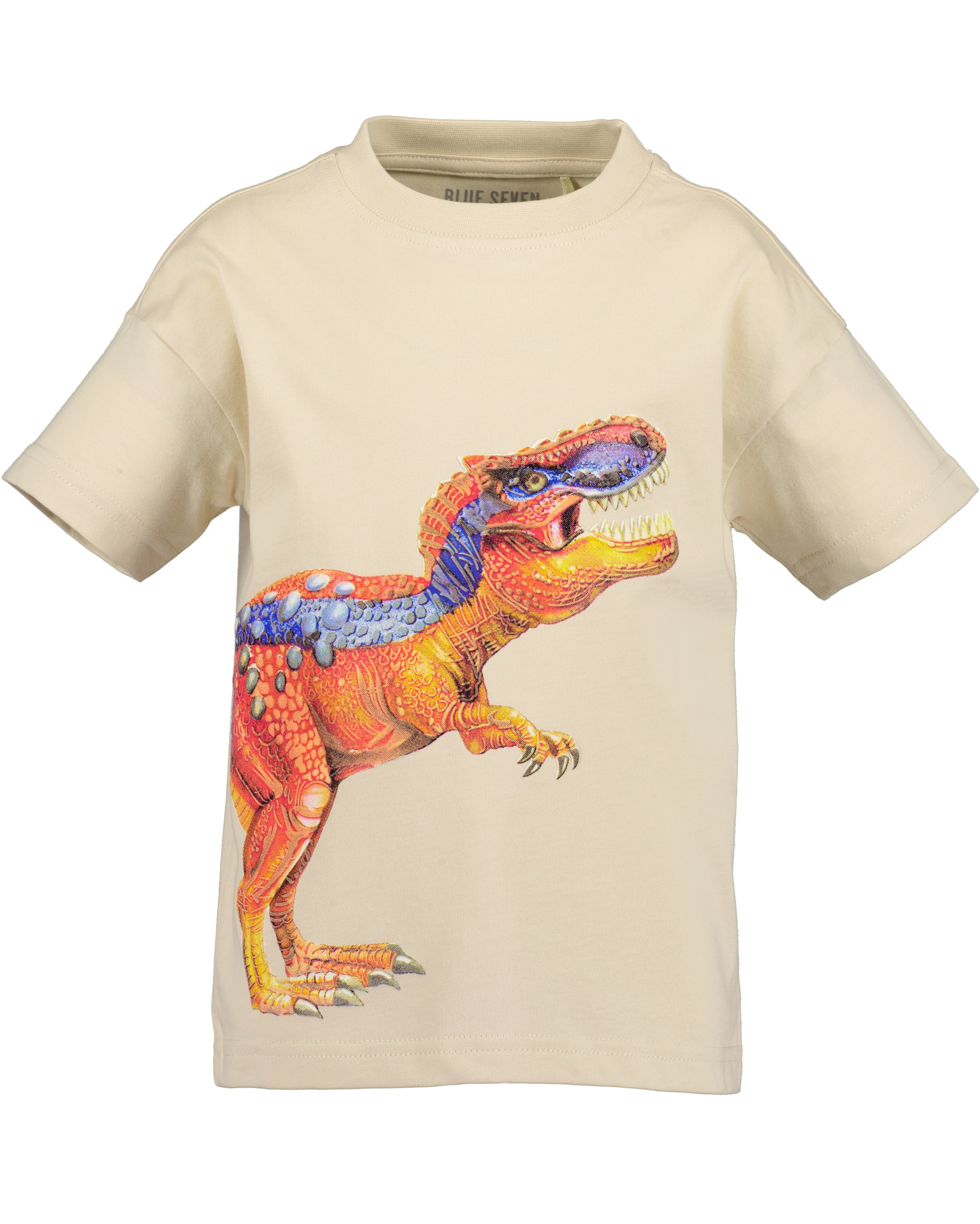 Image of Blue Seven T-Shirt modischer Stil, aus reiner Baumwolle, pflegeleicht, Single Jersey