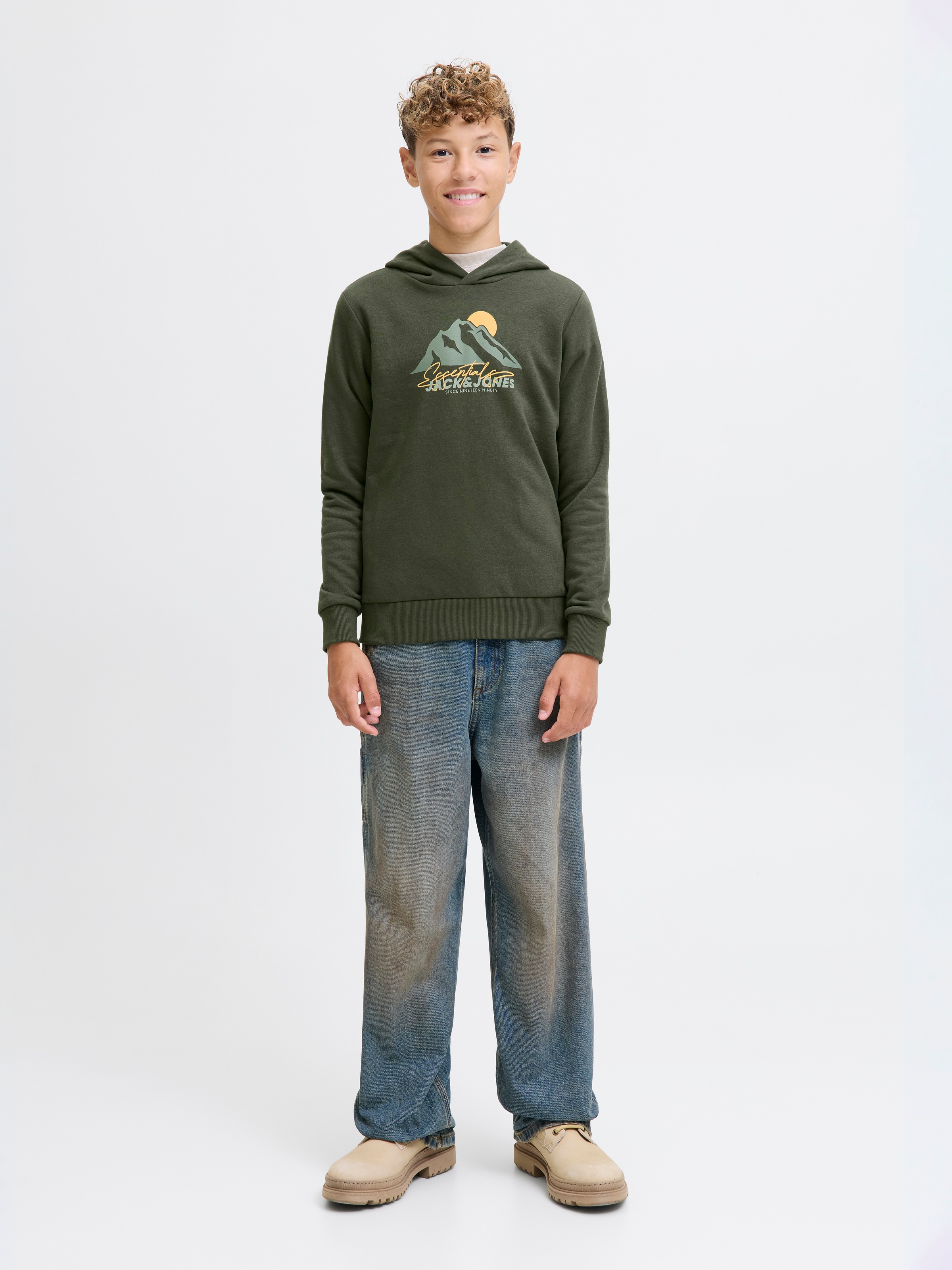 Jack & Jones Junior Kapuzensweatshirt »JJSUN SWEAT HOOD JNR«