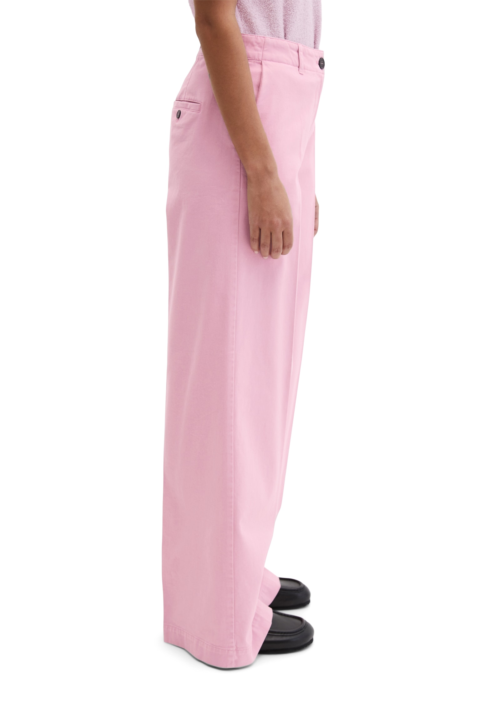 Marc O'Polo Pantalon à pinces »MARGO Wide«  Model Margo wide aus Organic Cotton-Twill