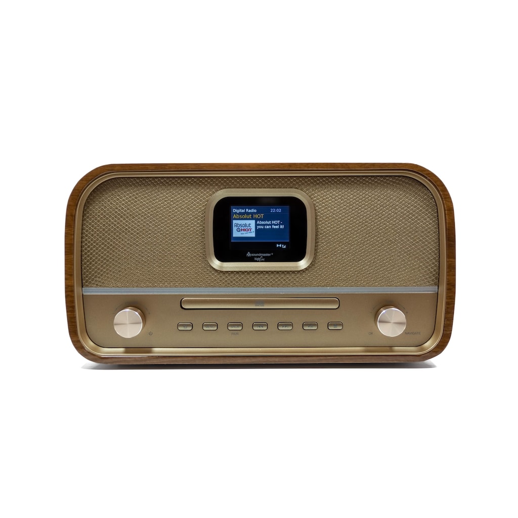Soundmaster CD-Radiorecorder »DAB970«, (Bluetooth Digitalradio (DAB+)-FM-Tuner)