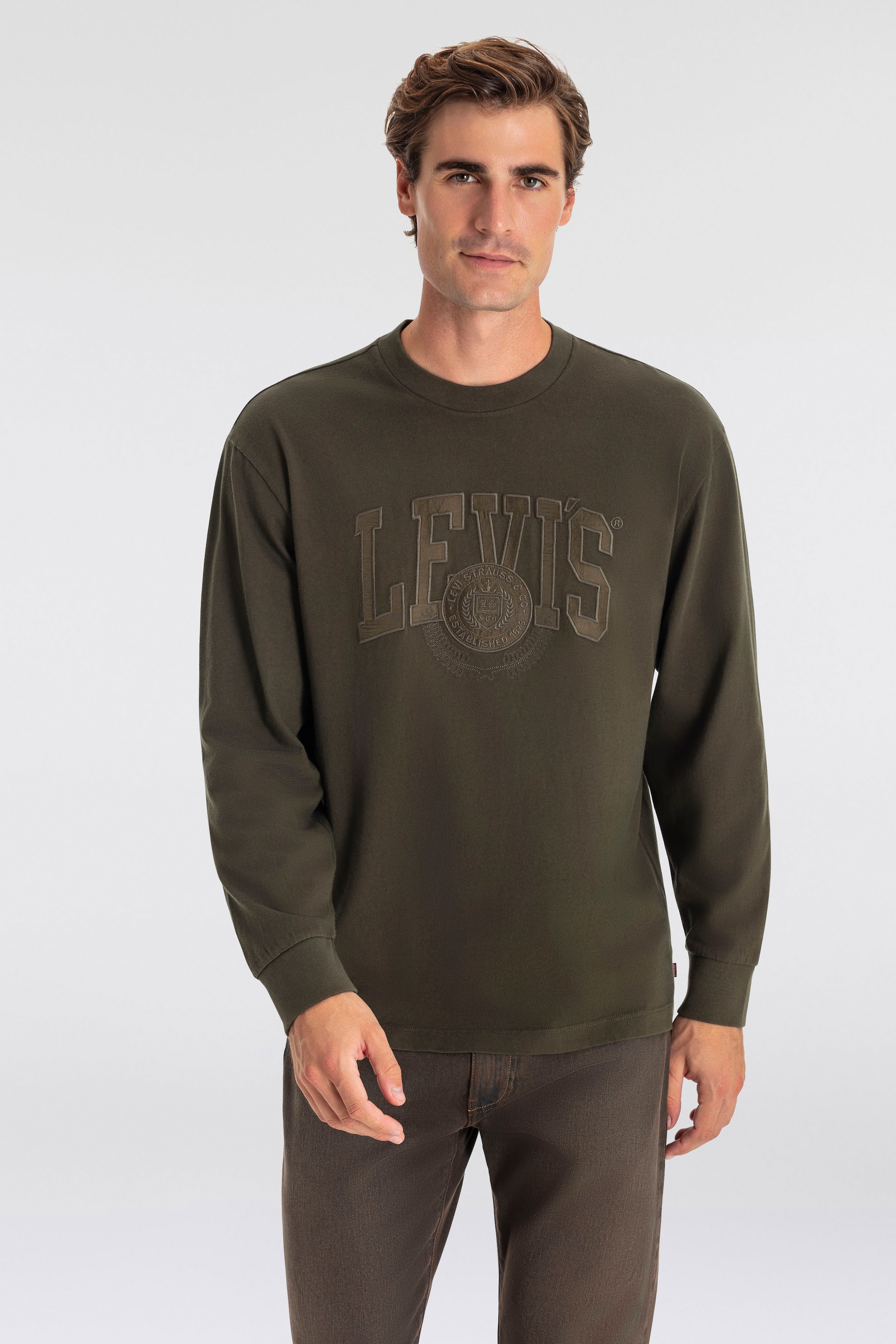 Levi's® Langarmshirt »LS GRAPHIC AUTHENTIC TEE«